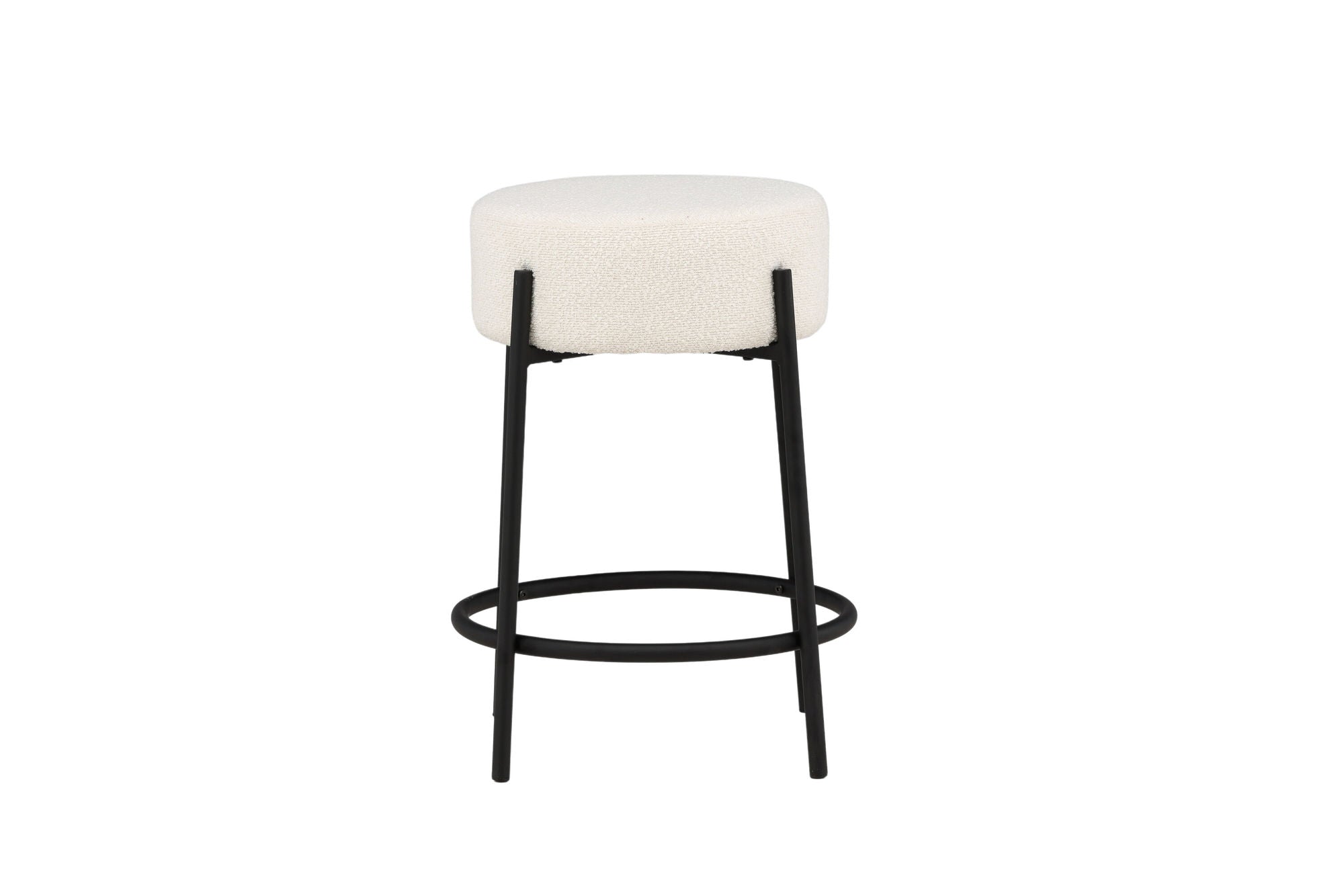 Venture Home Tucson Bar stol Small - Black / White Boucle