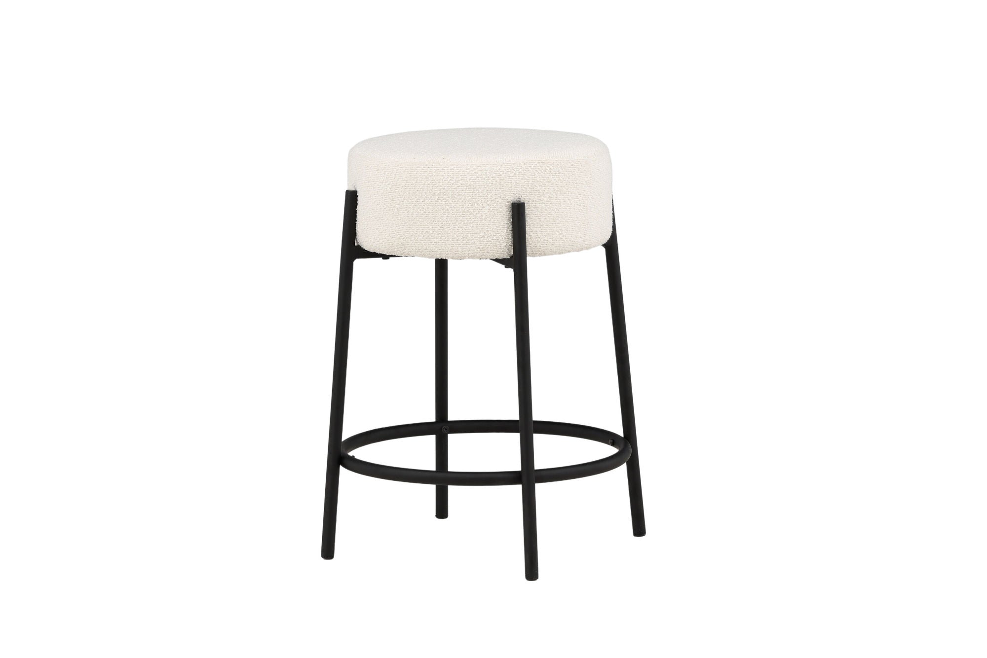 Venture Home Tucson Bar stol Small - Black / White Boucle