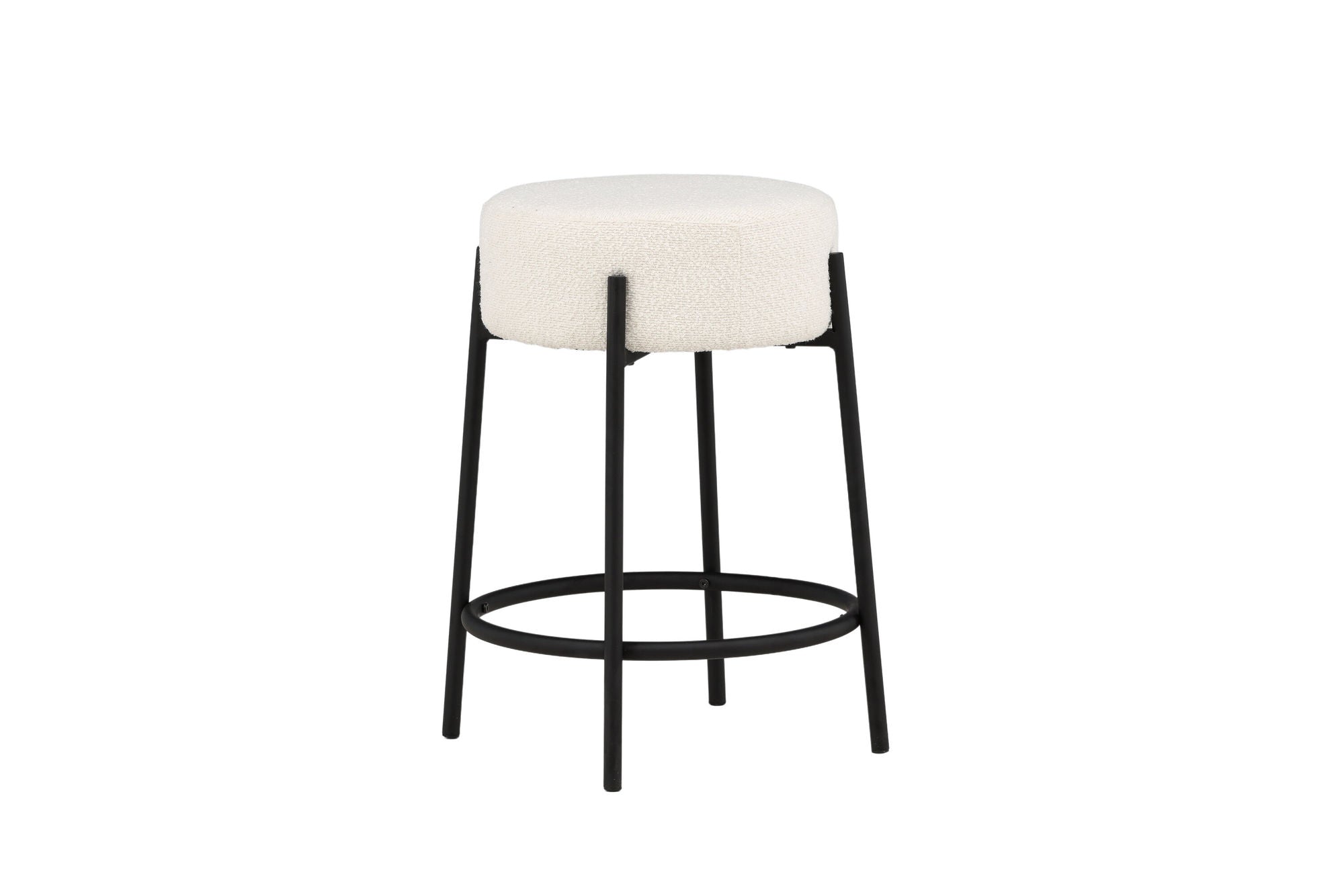 Venture Home Tucson Bar stol Small - Black / White Boucle