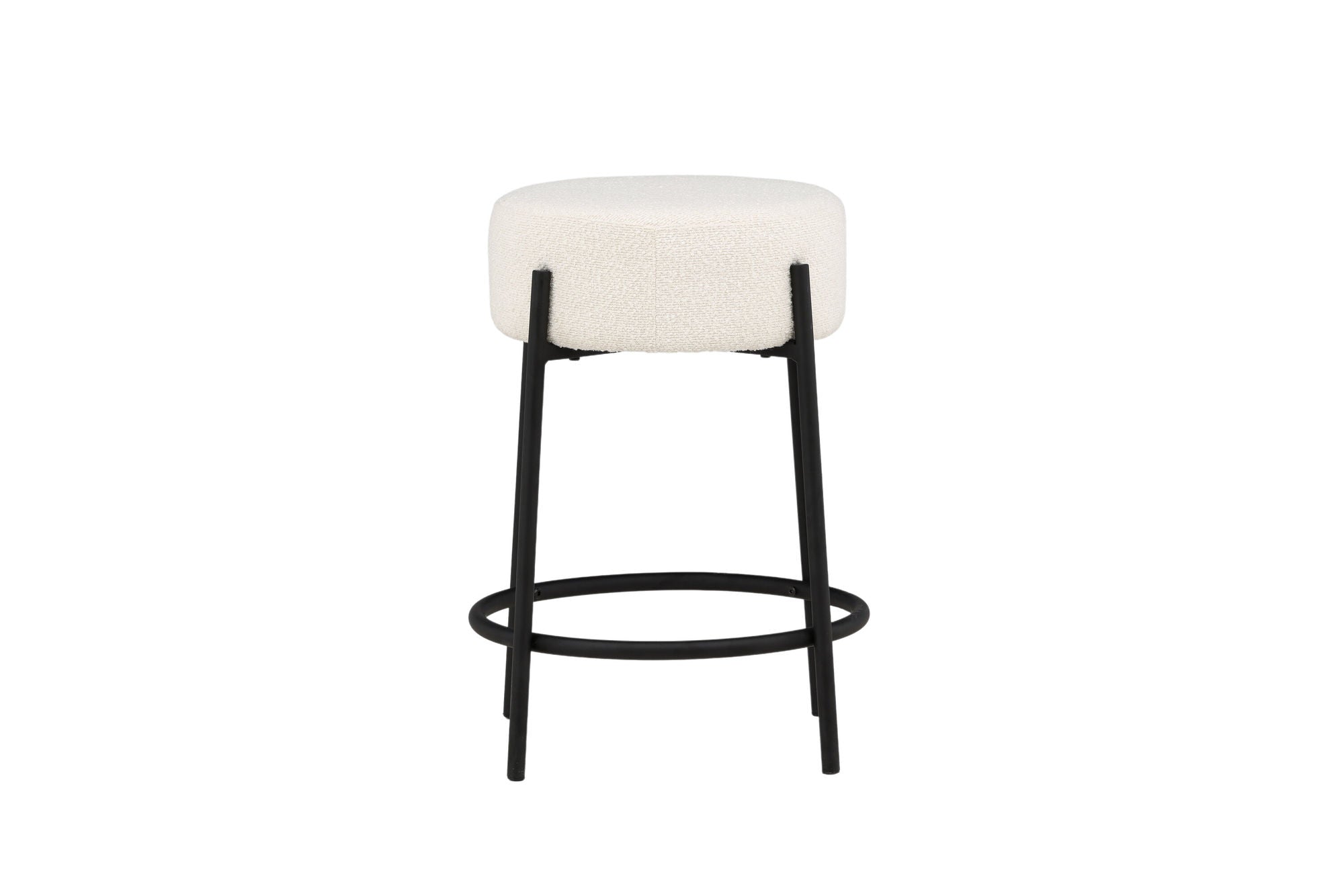 Venture Home Tucson Bar stol Small - Black / White Boucle