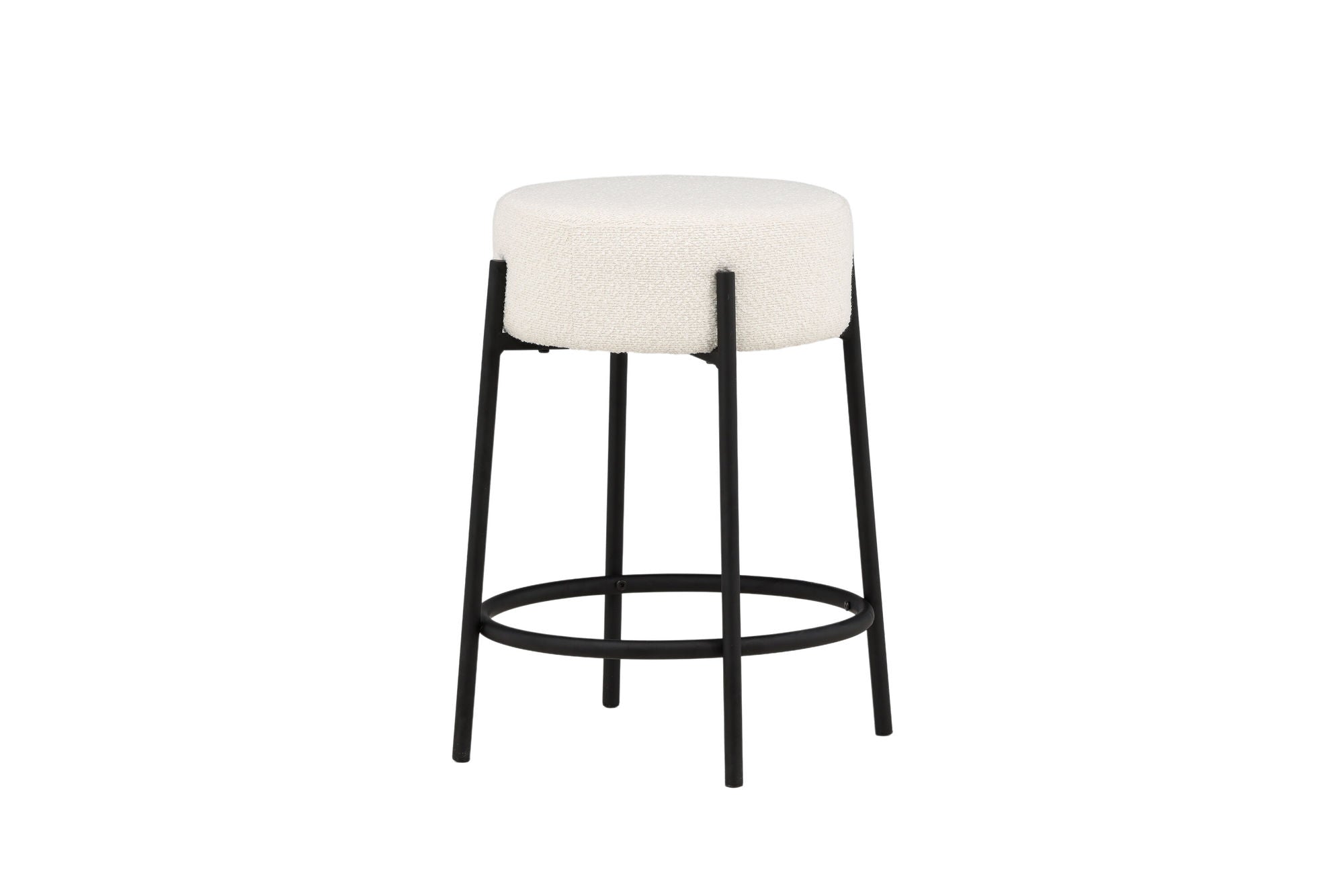 Venture Home Tucson Bar stol Small - Black / White Boucle