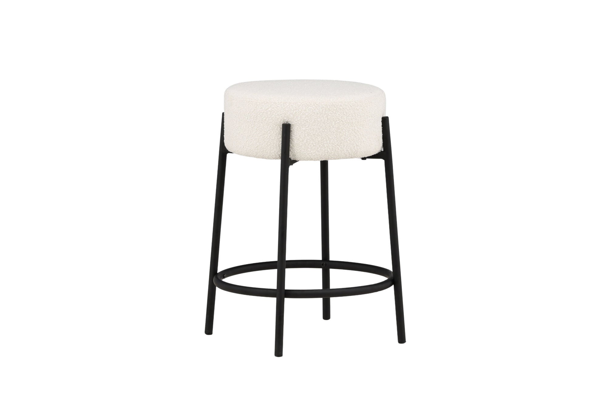 Venture Home Tucson Bar stol Small - Black / White Boucle