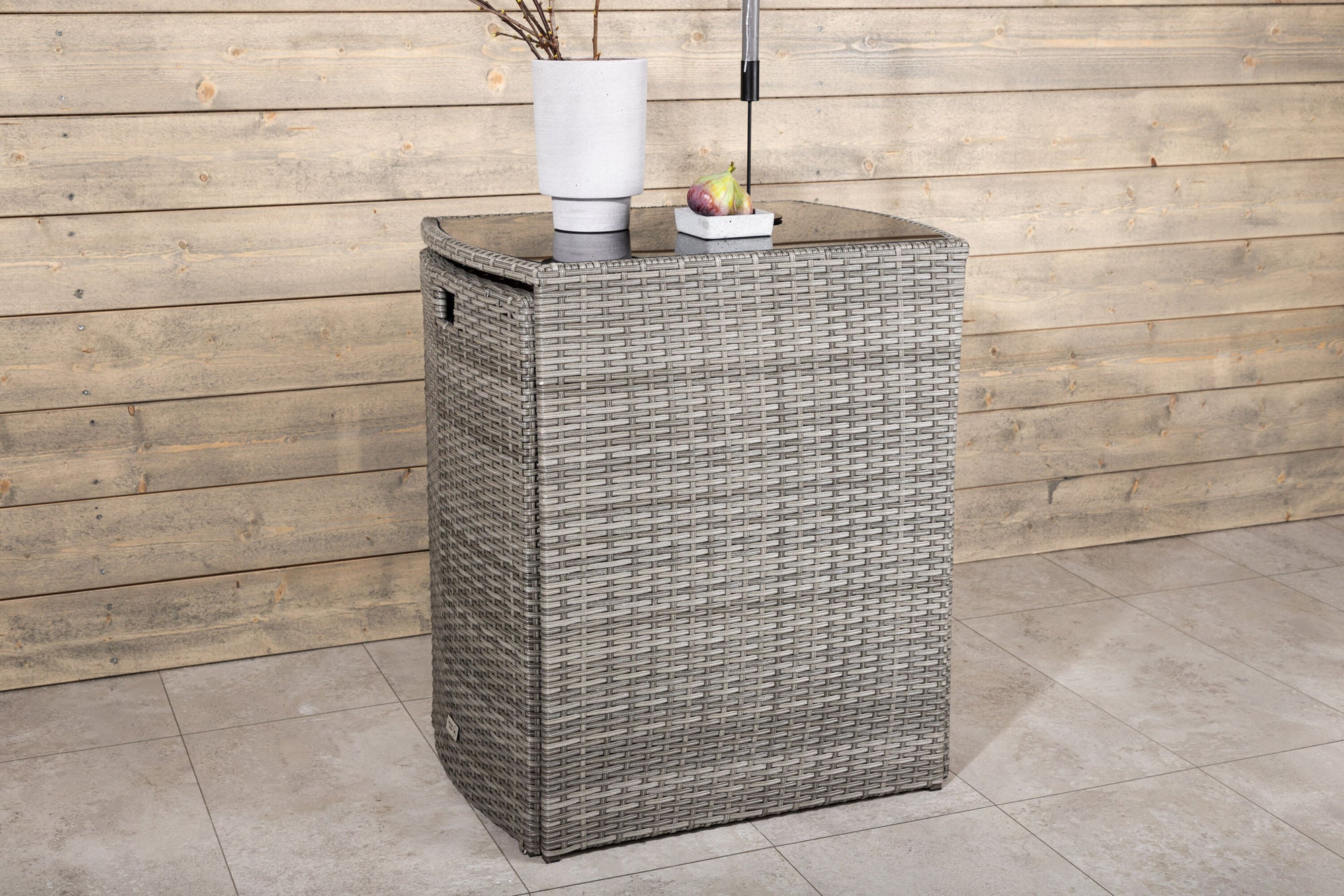 Venture Home Savanna - Caféset- Grey - Wicker -
