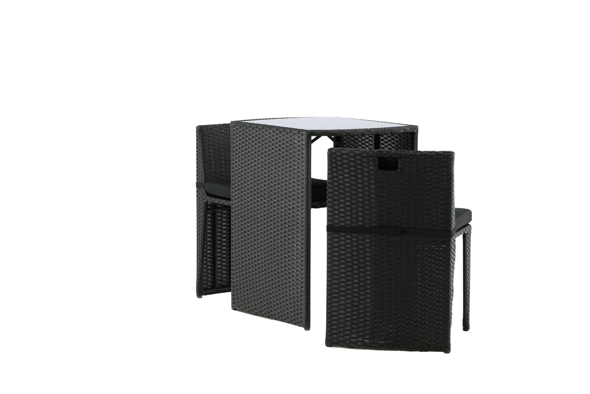 Venture Home Savanna - Caféset- Black - Wicker -