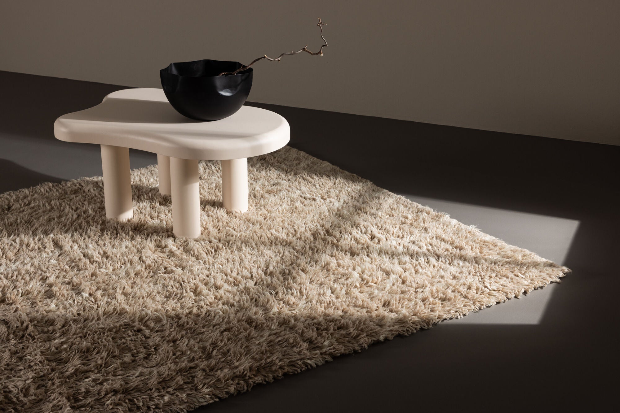 Venture Home Leiko Wool Carpet - 160*230- Beige