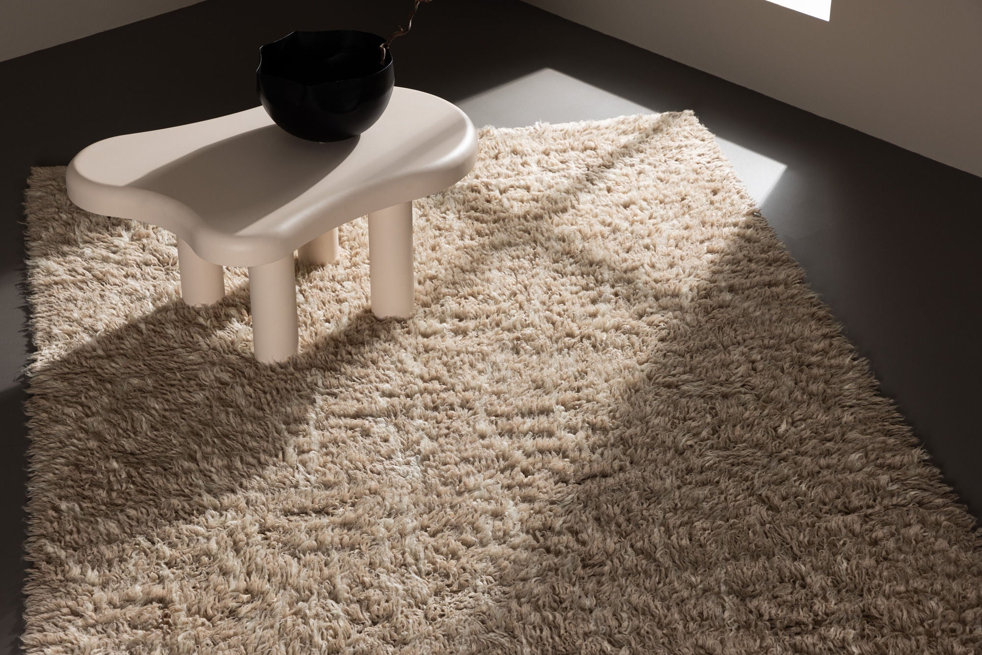 Venture Home Leiko Wool Carpet - 160*230- Beige