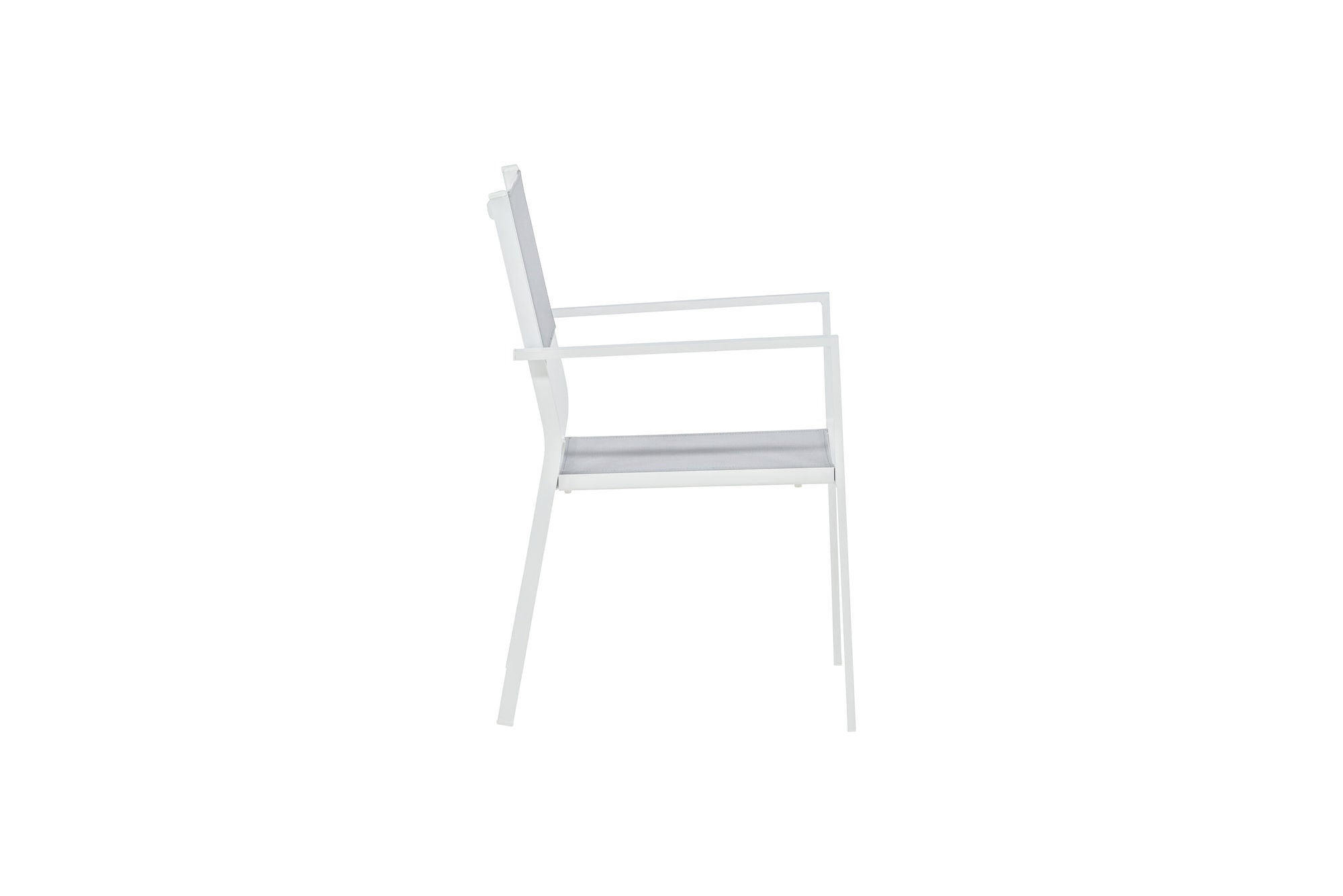 Venture Home Copacabana Stacking stol 2-pack - White/Grey