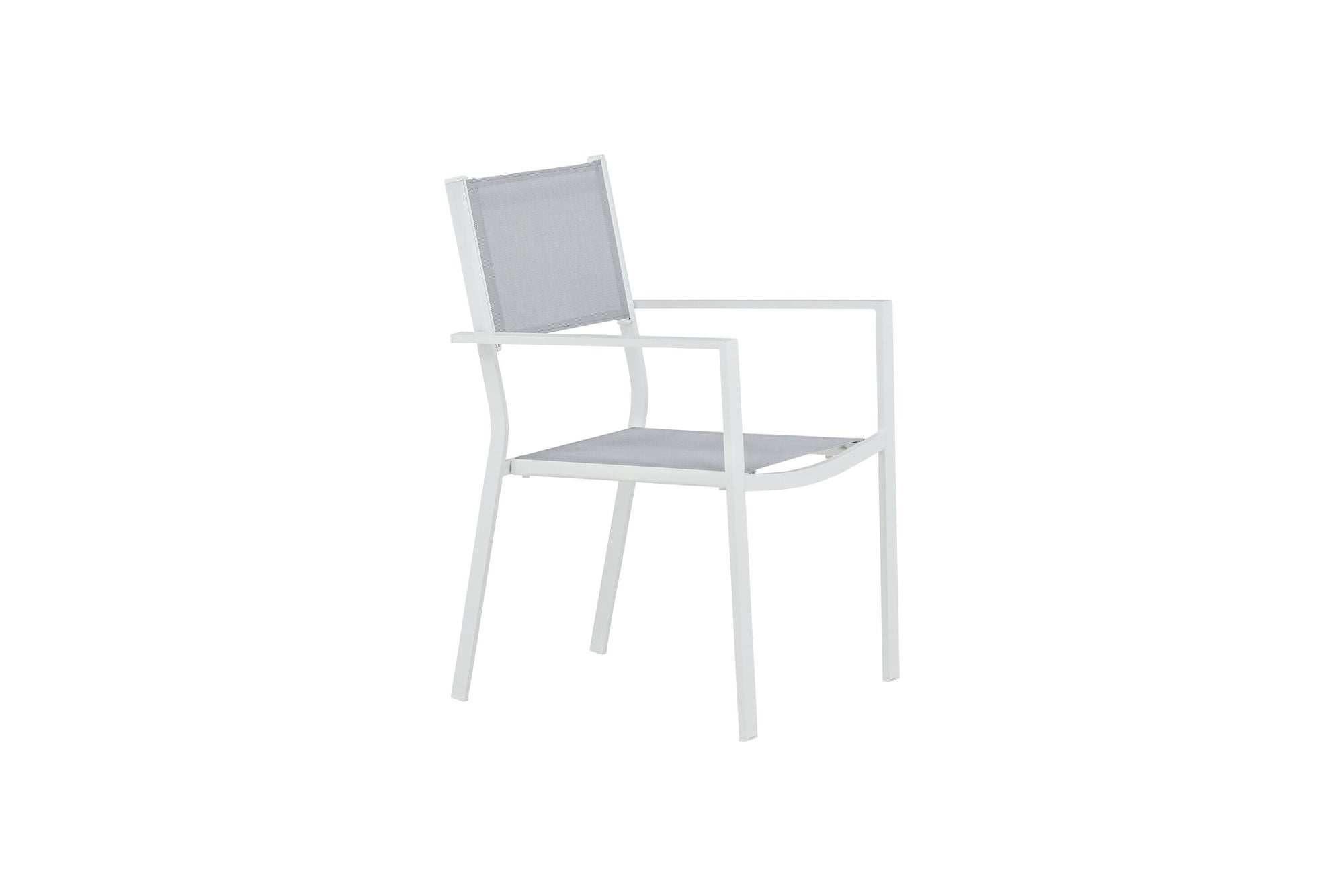 Venture Home Copacabana Stacking stol 2-pack - White/Grey
