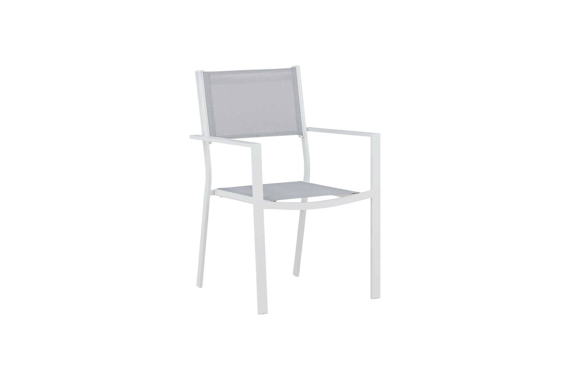 Venture Home Copacabana Stacking stol 2-pack - White/Grey
