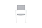 Venture Home Copacabana Stacking stol 2-pack - White/Grey