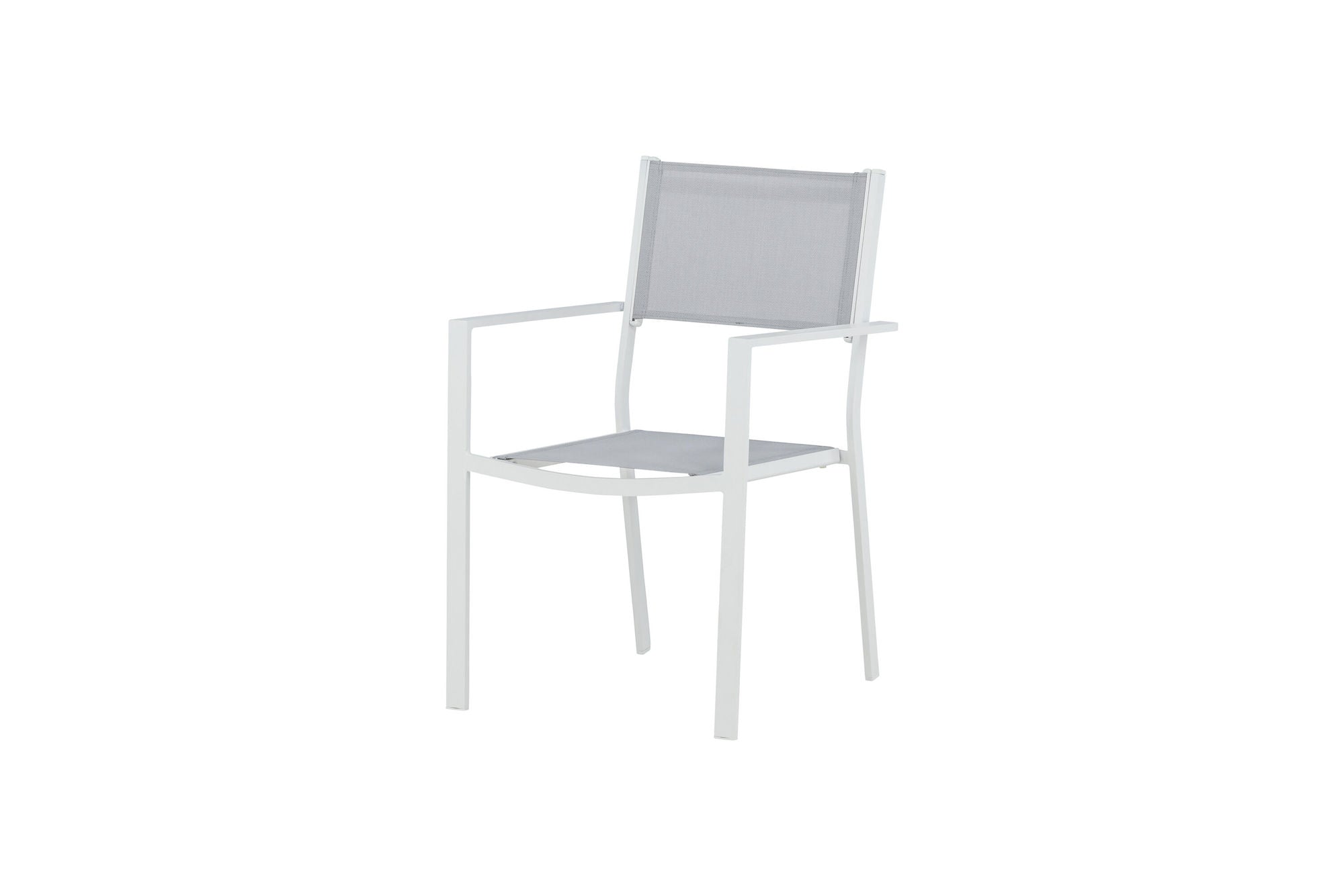 Venture Home Copacabana Stacking stol 2-pack - White/Grey