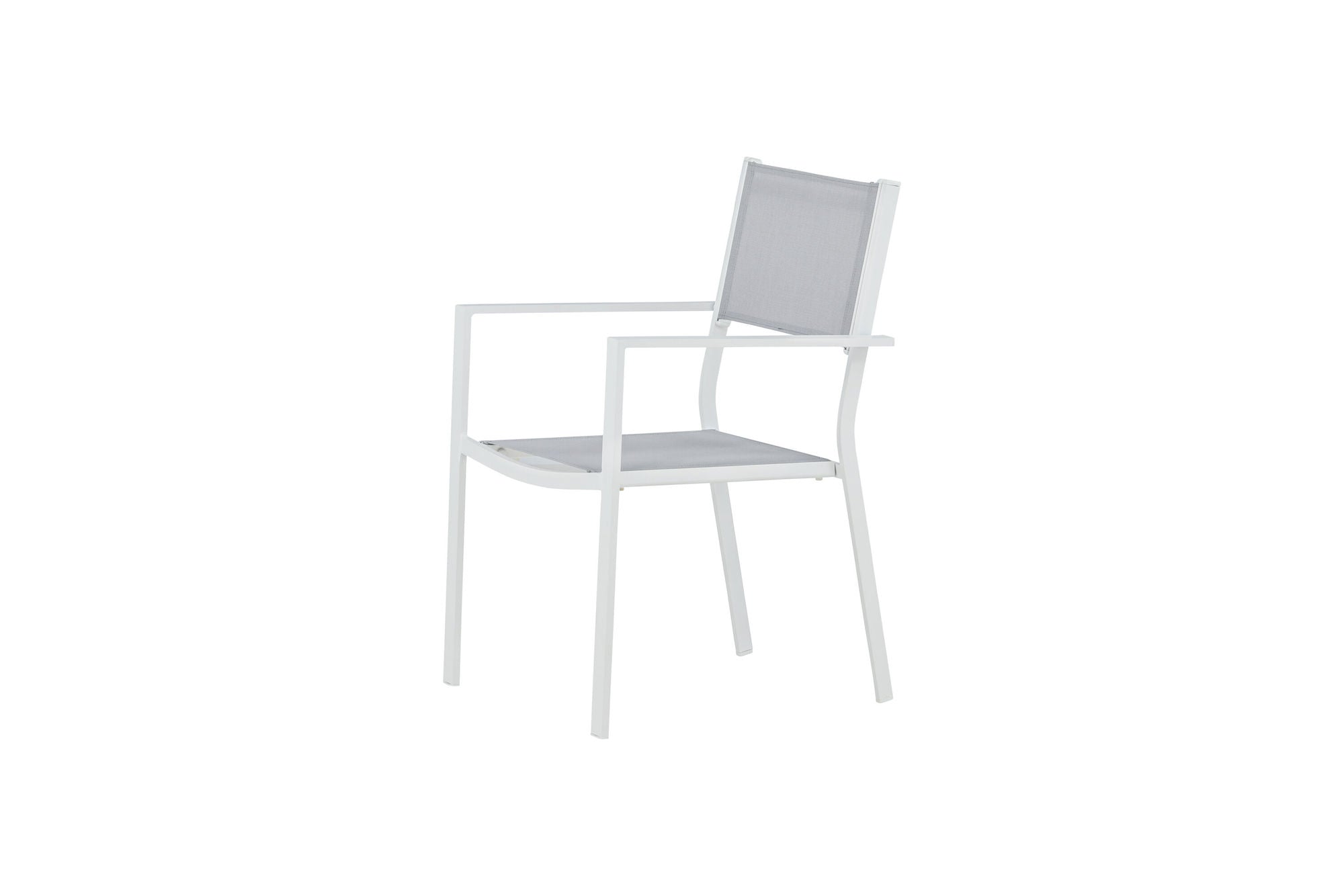 Venture Home Copacabana Stacking stol 2-pack - White/Grey