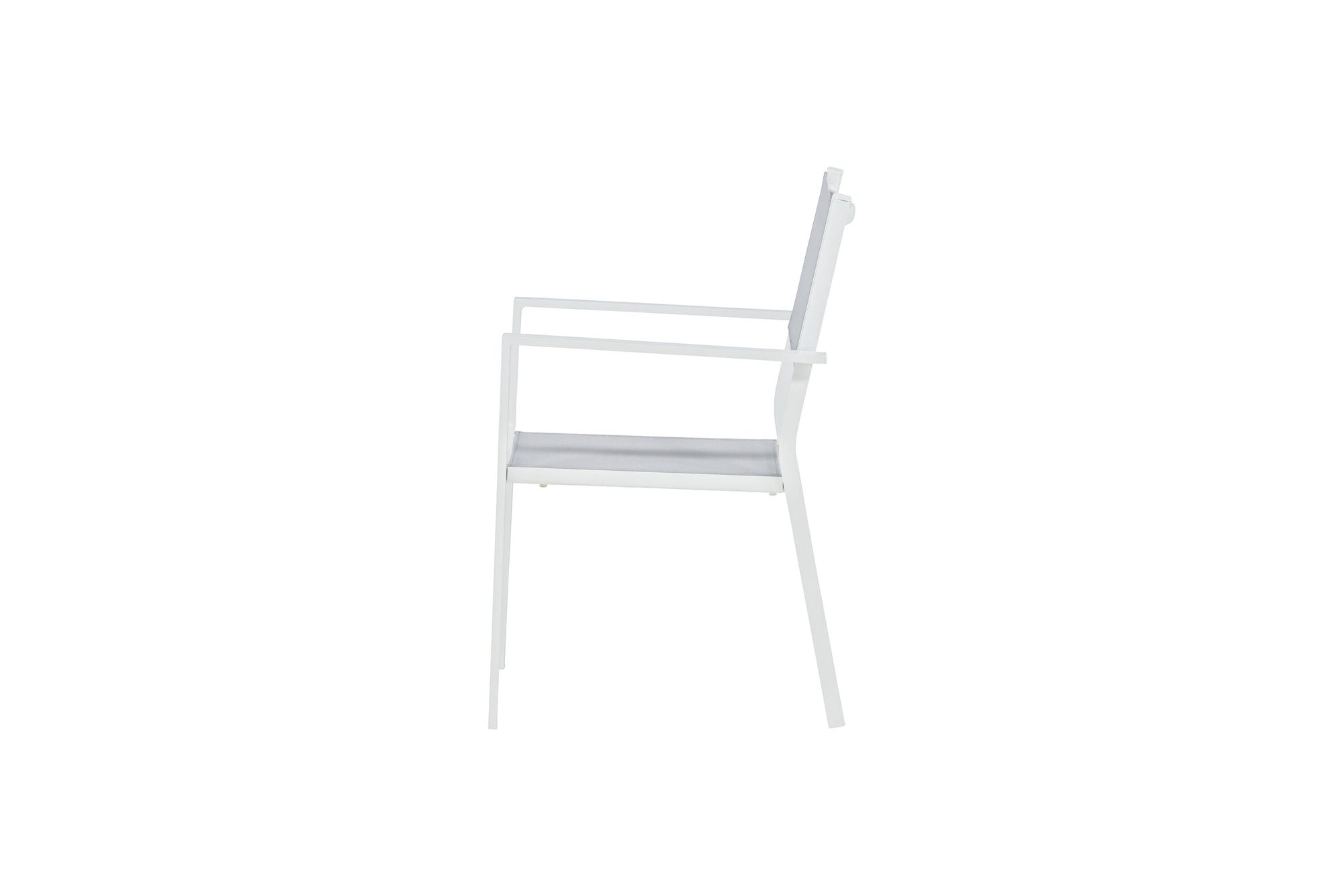 Venture Home Copacabana Stacking stol 2-pack - White/Grey