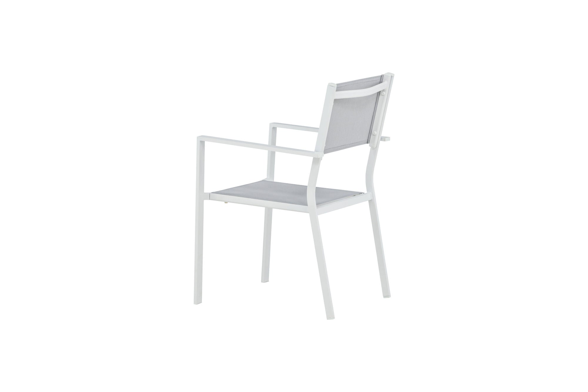 Venture Home Copacabana Stacking stol 2-pack - White/Grey