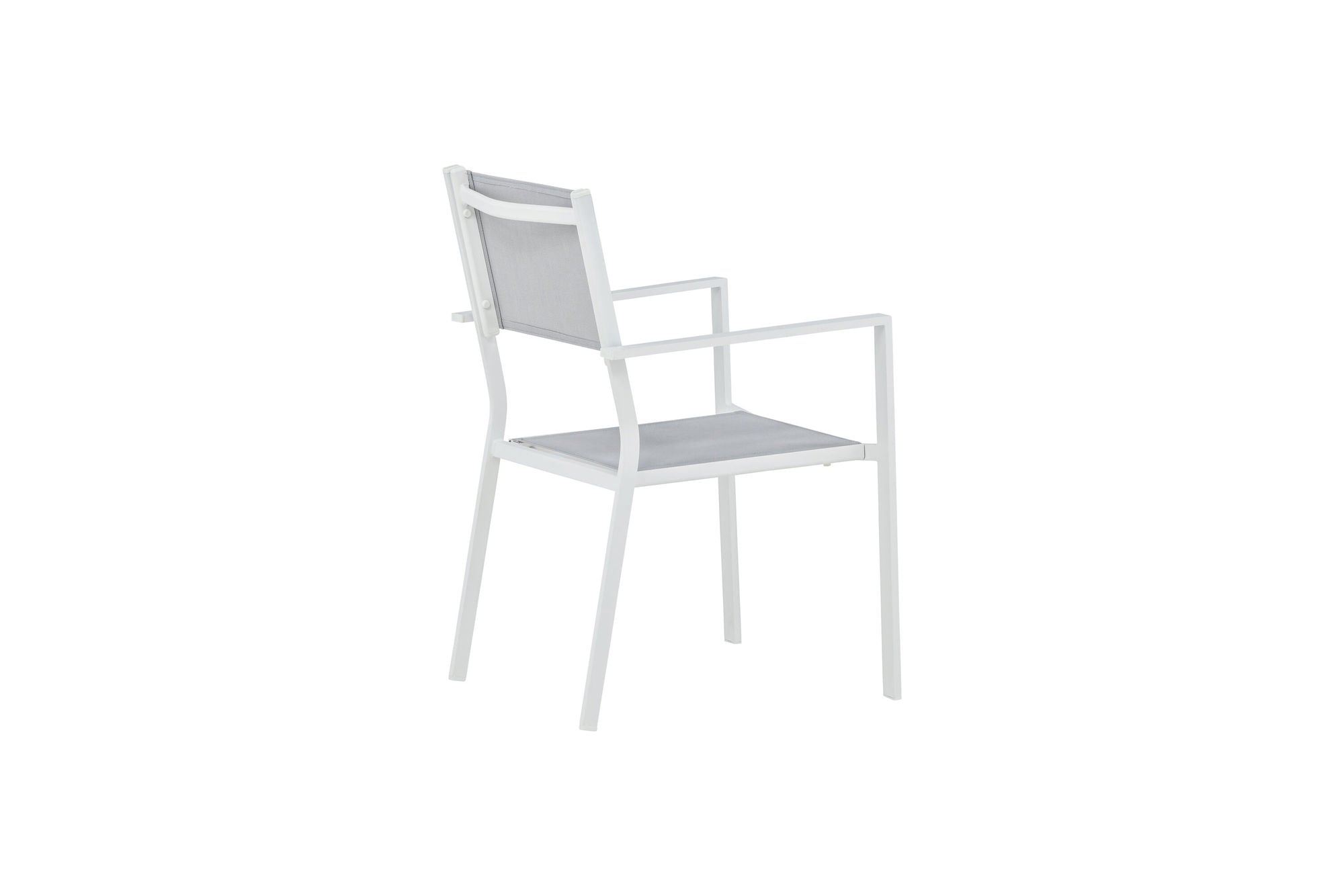 Venture Home Copacabana Stacking stol 2-pack - White/Grey