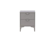 Venture Home Piring 2 Drawer - Light Grey / Light Grey