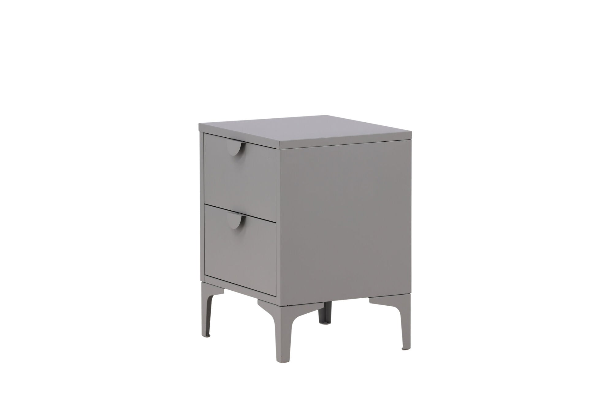 Venture Home Piring 2 Drawer - Light Grey / Light Grey