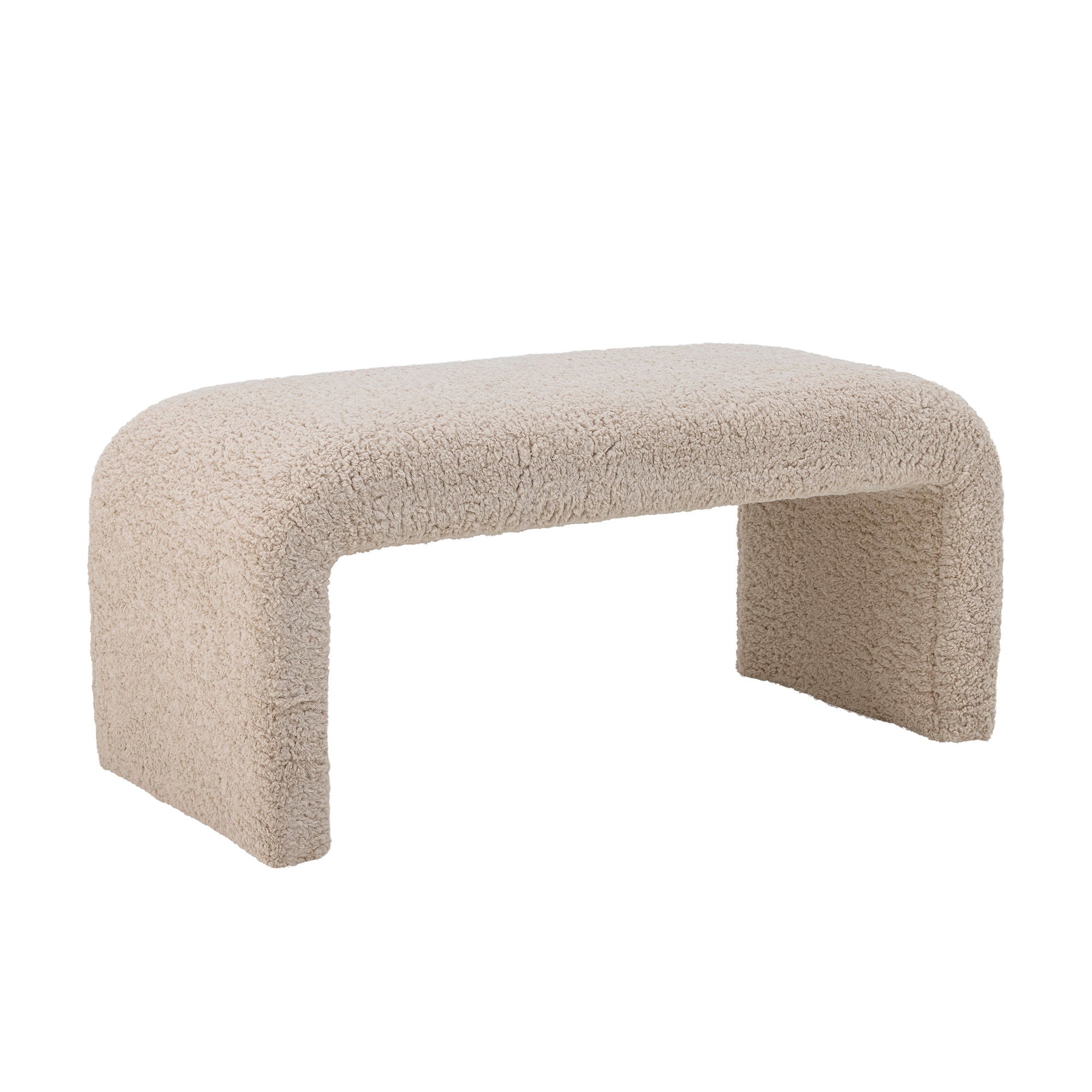Bloomingville Bobbie Bænk, Natur, Polyester