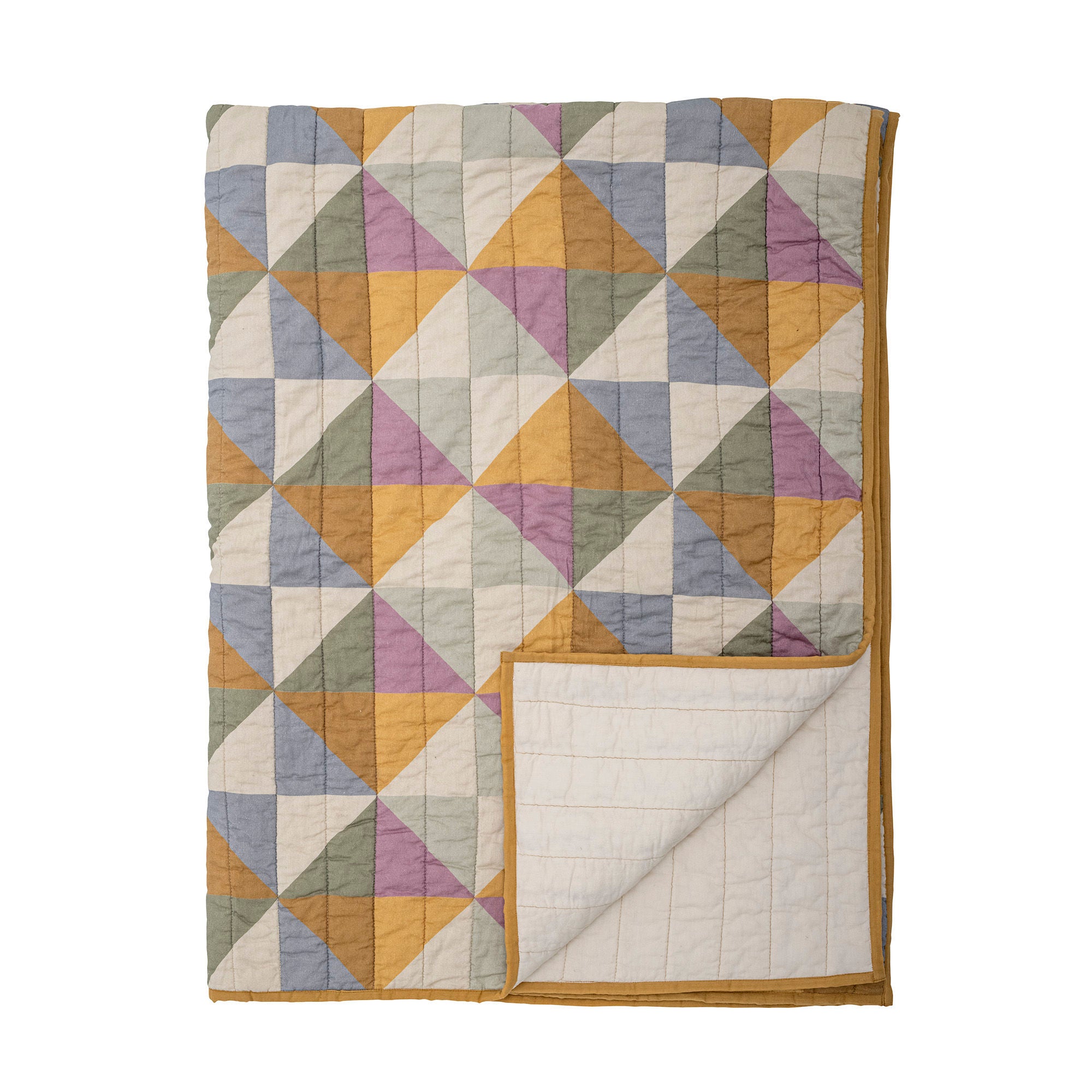 Bloomingville Crewe Quilt, Multifarvet, Bomuld OEKO-TEX®