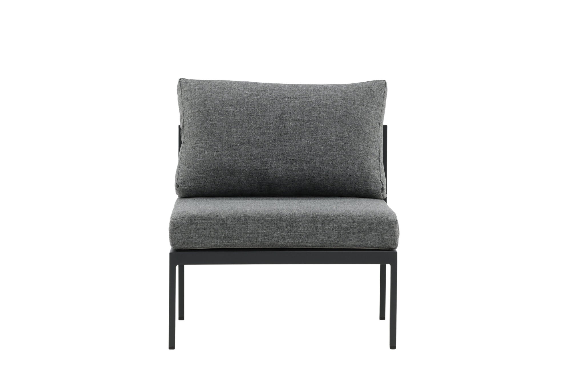 Venture Home Copacabana Middle Part - Black Alu / Grey Cushion