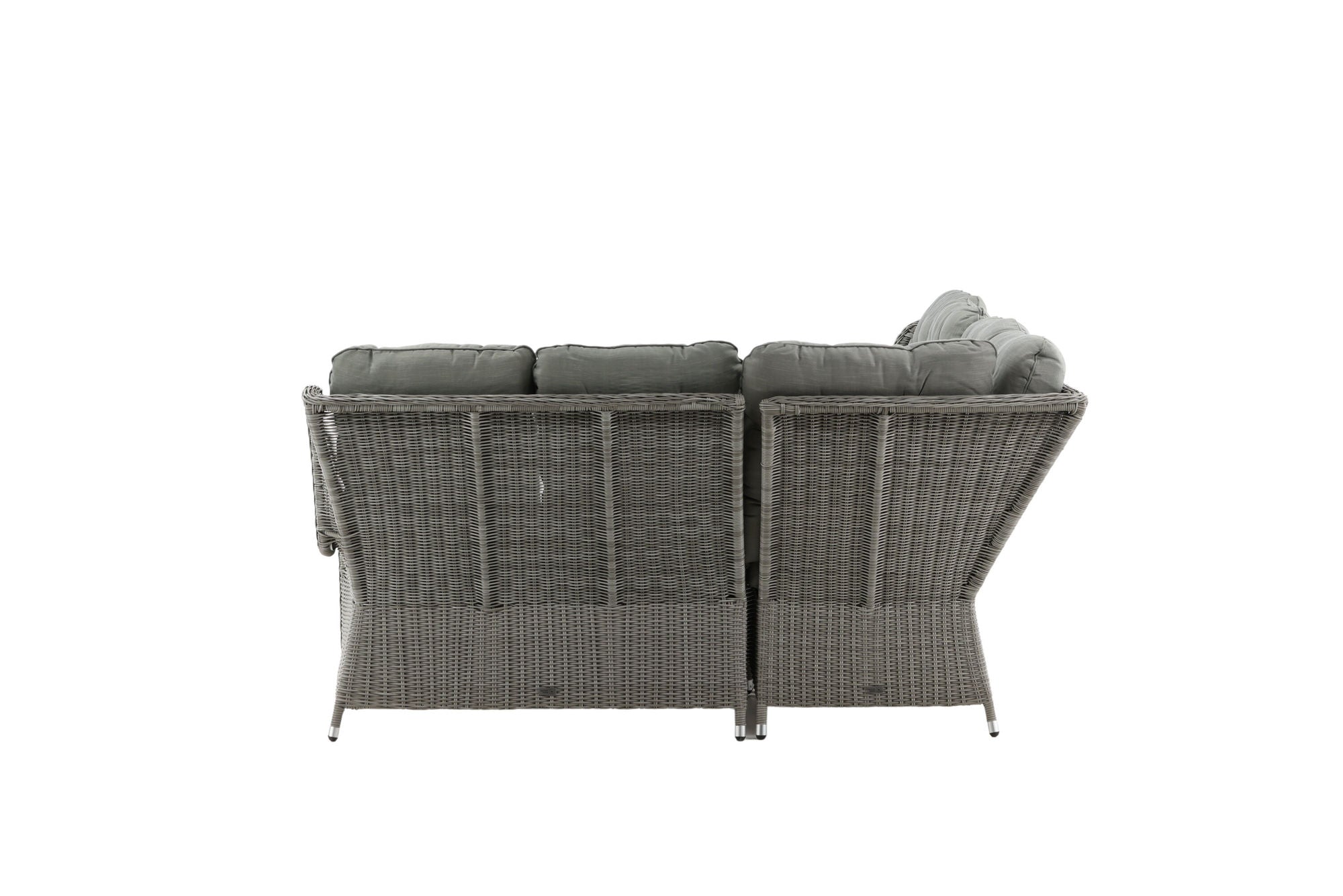 Venture Home Washington hjørne Sofa - Grey / Grey cushions