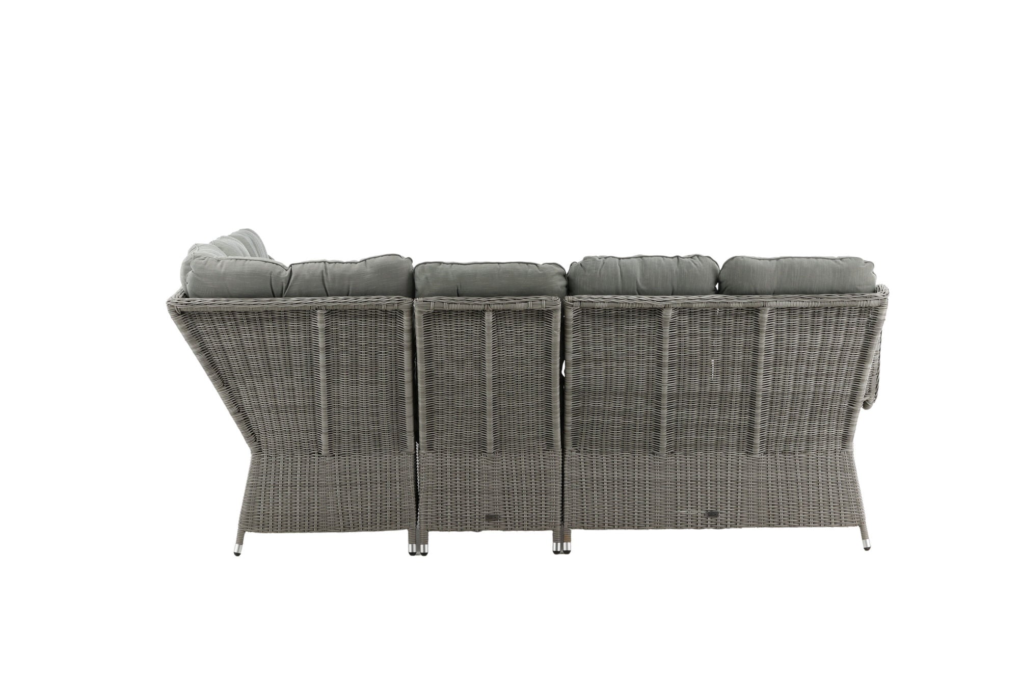 Venture Home Washington hjørne Sofa - Grey / Grey cushions