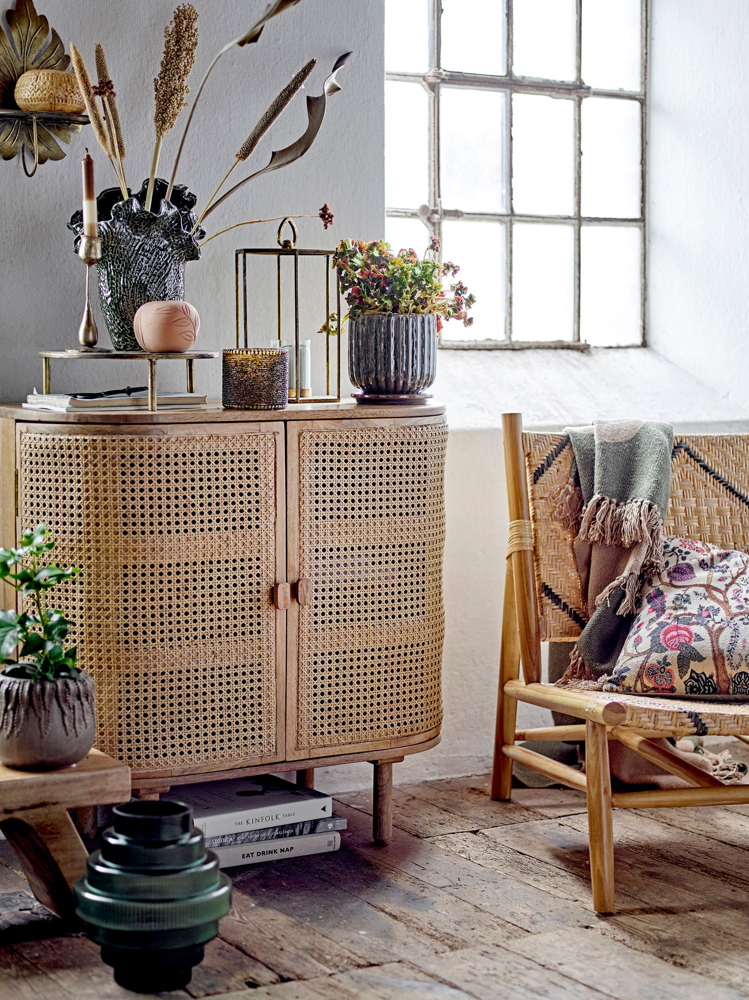 Creative Collection Lennox Loungestol, Natur, Teak
