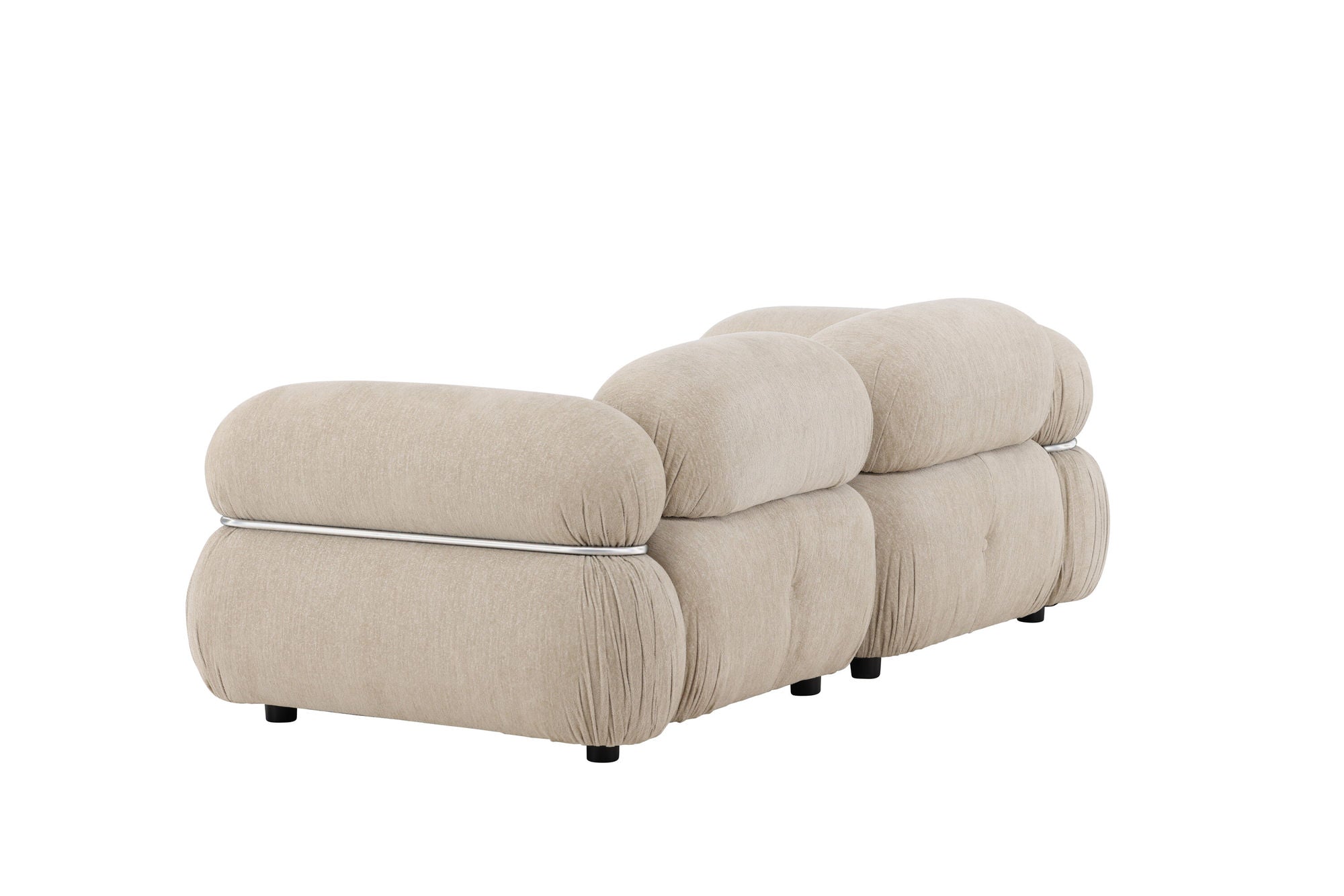 Venture Home Mika Module Sofa Beige/Silver 2 pieces