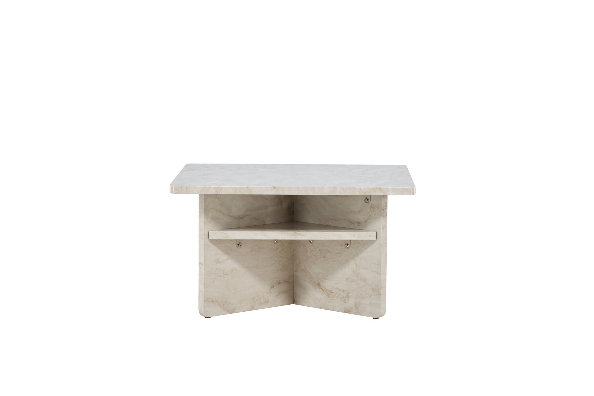Venture Home Ålesund Coffe bord 75*75 - Marble look /