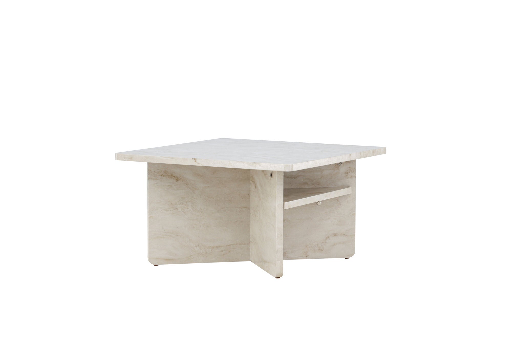 Venture Home Ålesund Coffe bord 75*75 - Marble look /