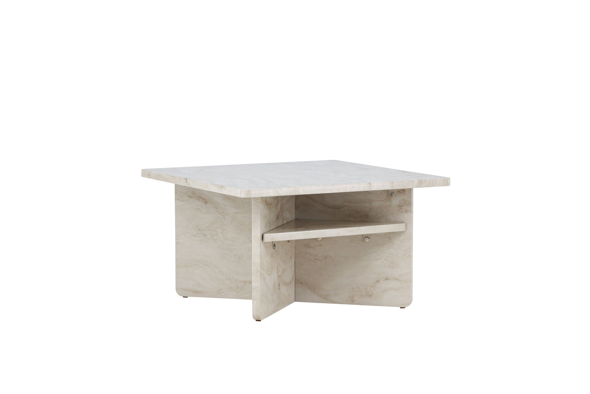 Venture Home Ålesund Coffe bord 75*75 - Marble look /