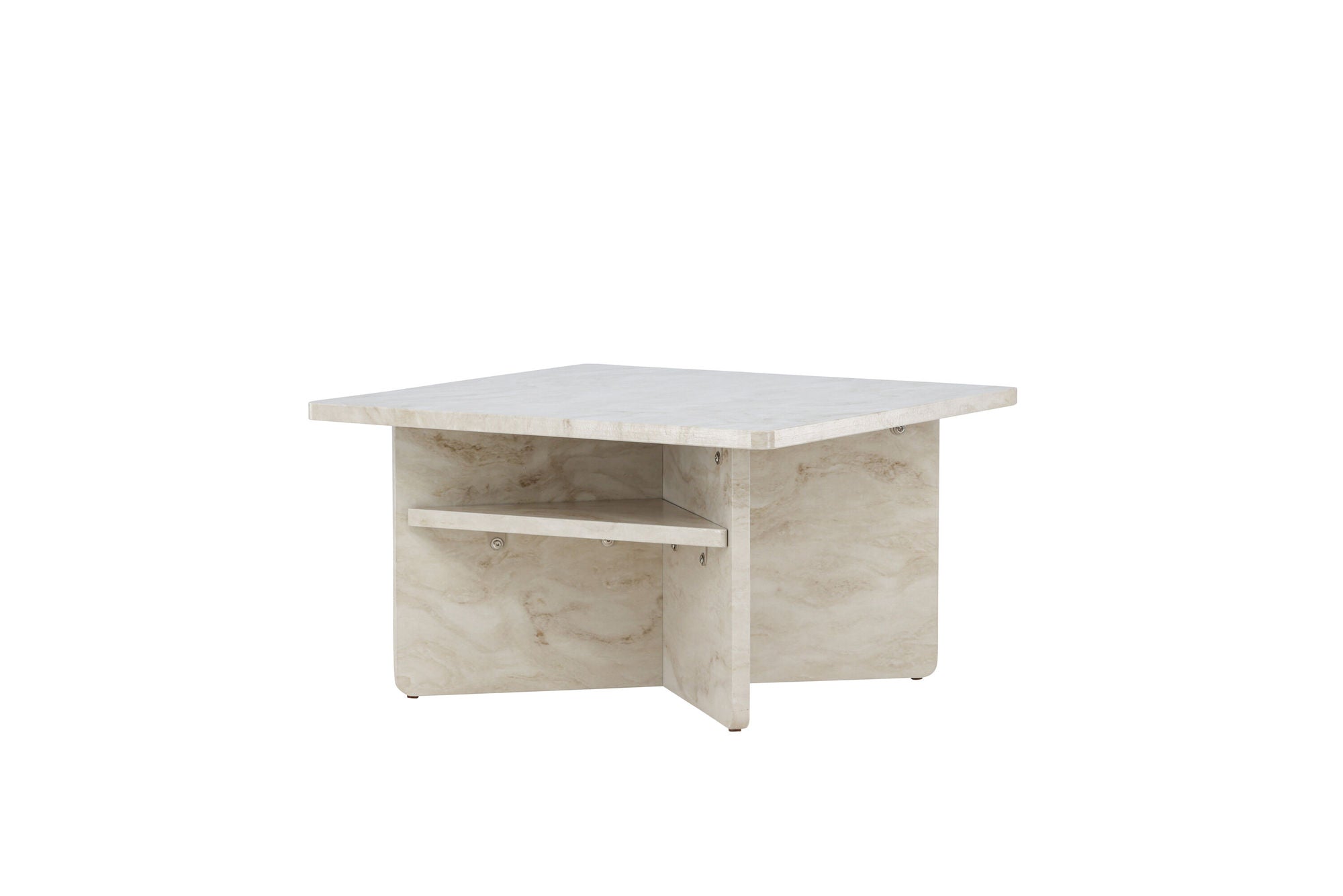 Venture Home Ålesund Coffe bord 75*75 - Marble look /