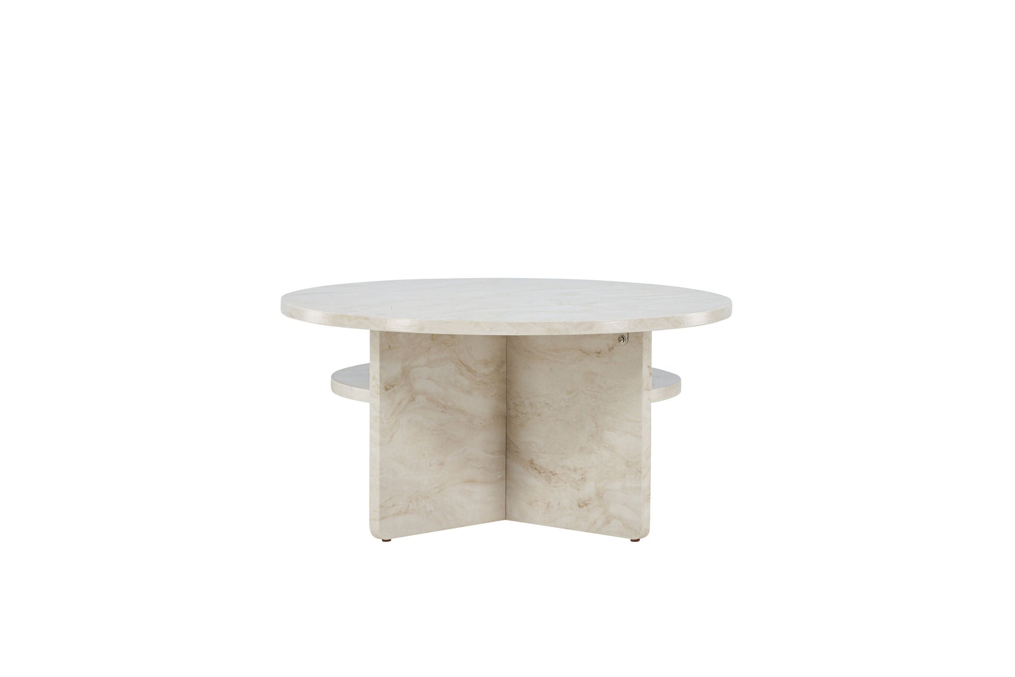 Venture Home Ålesund Coffe bord φ85 - Marble look /