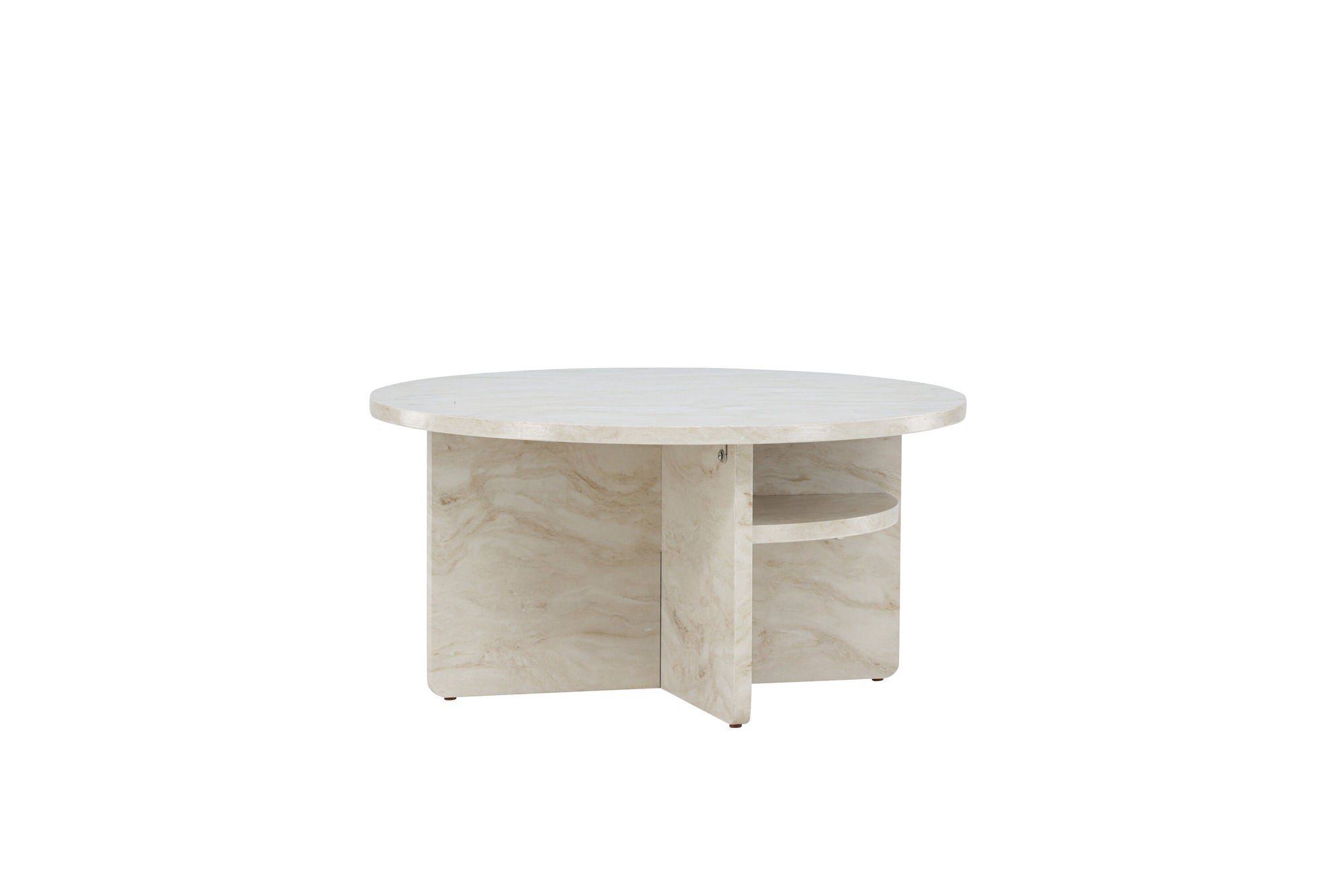 Venture Home Ålesund Coffe bord φ85 - Marble look /