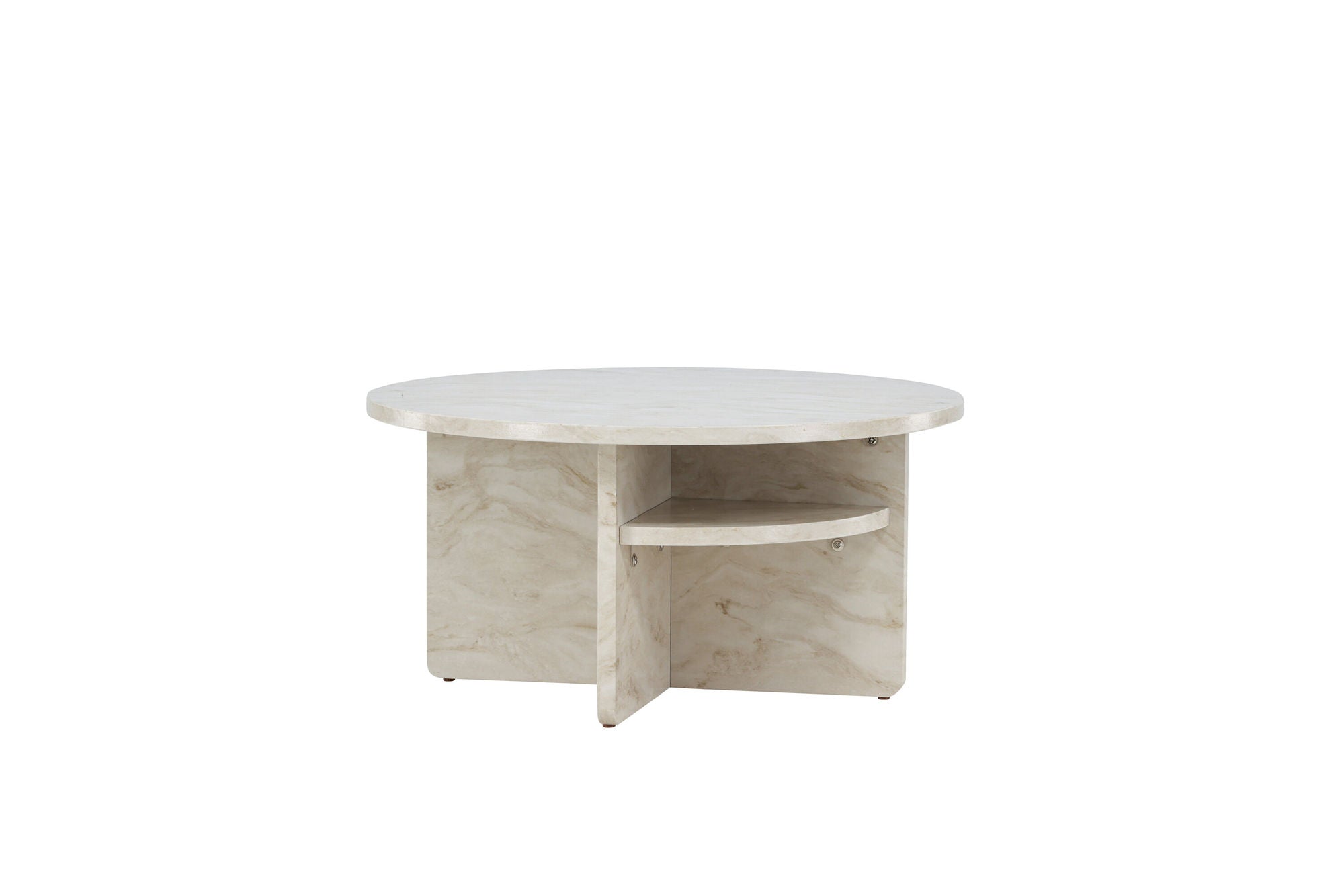 Venture Home Ålesund Coffe bord φ85 - Marble look /