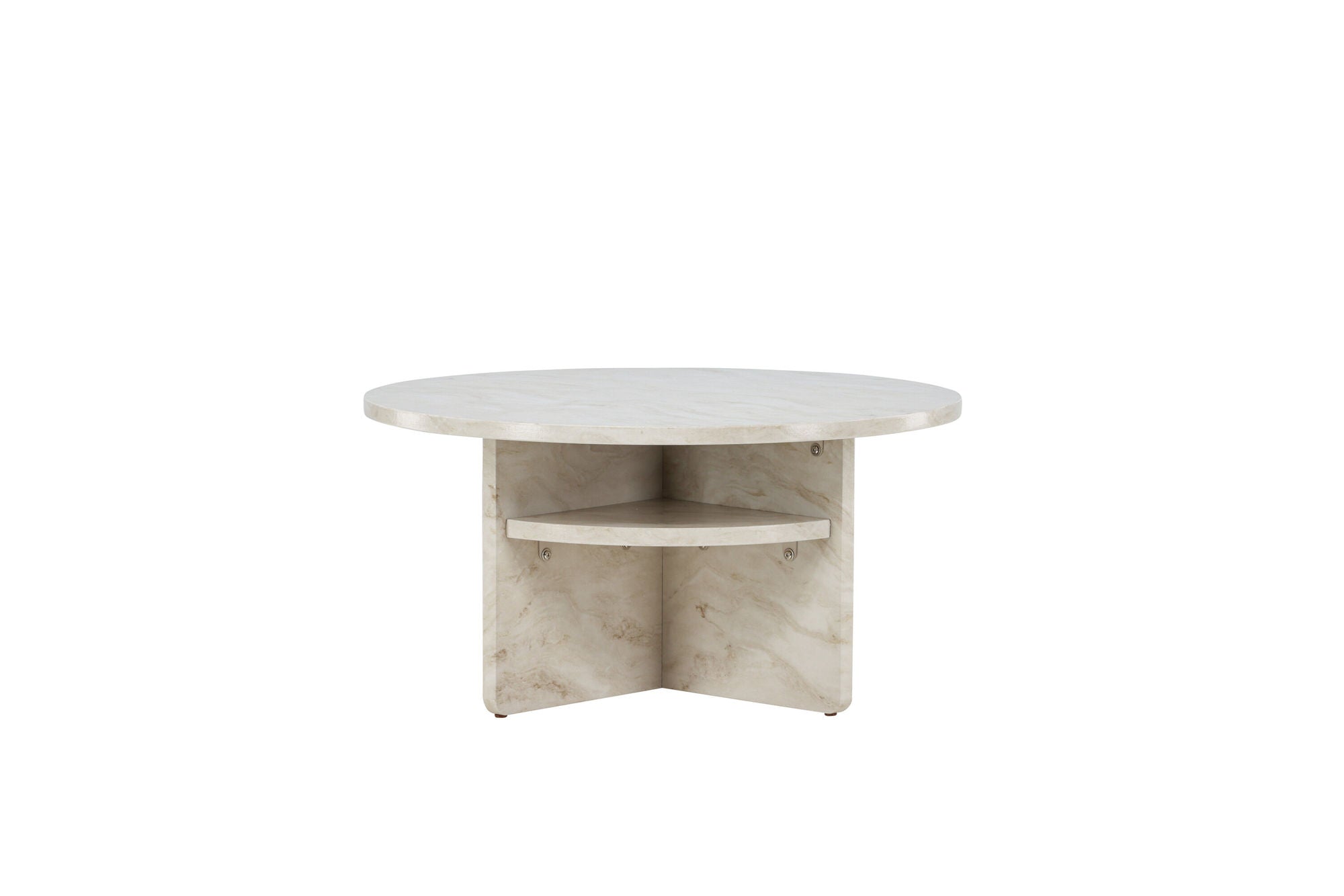 Venture Home Ålesund Coffe bord φ85 - Marble look /