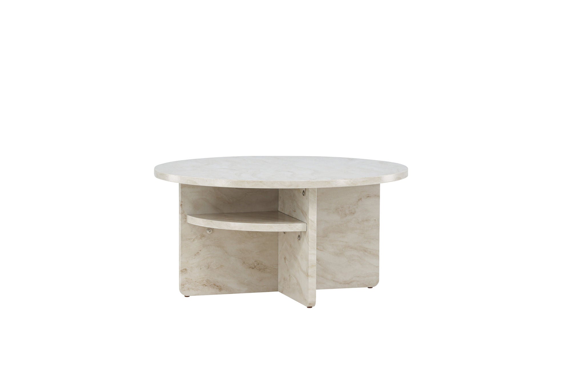 Venture Home Ålesund Coffe bord φ85 - Marble look /