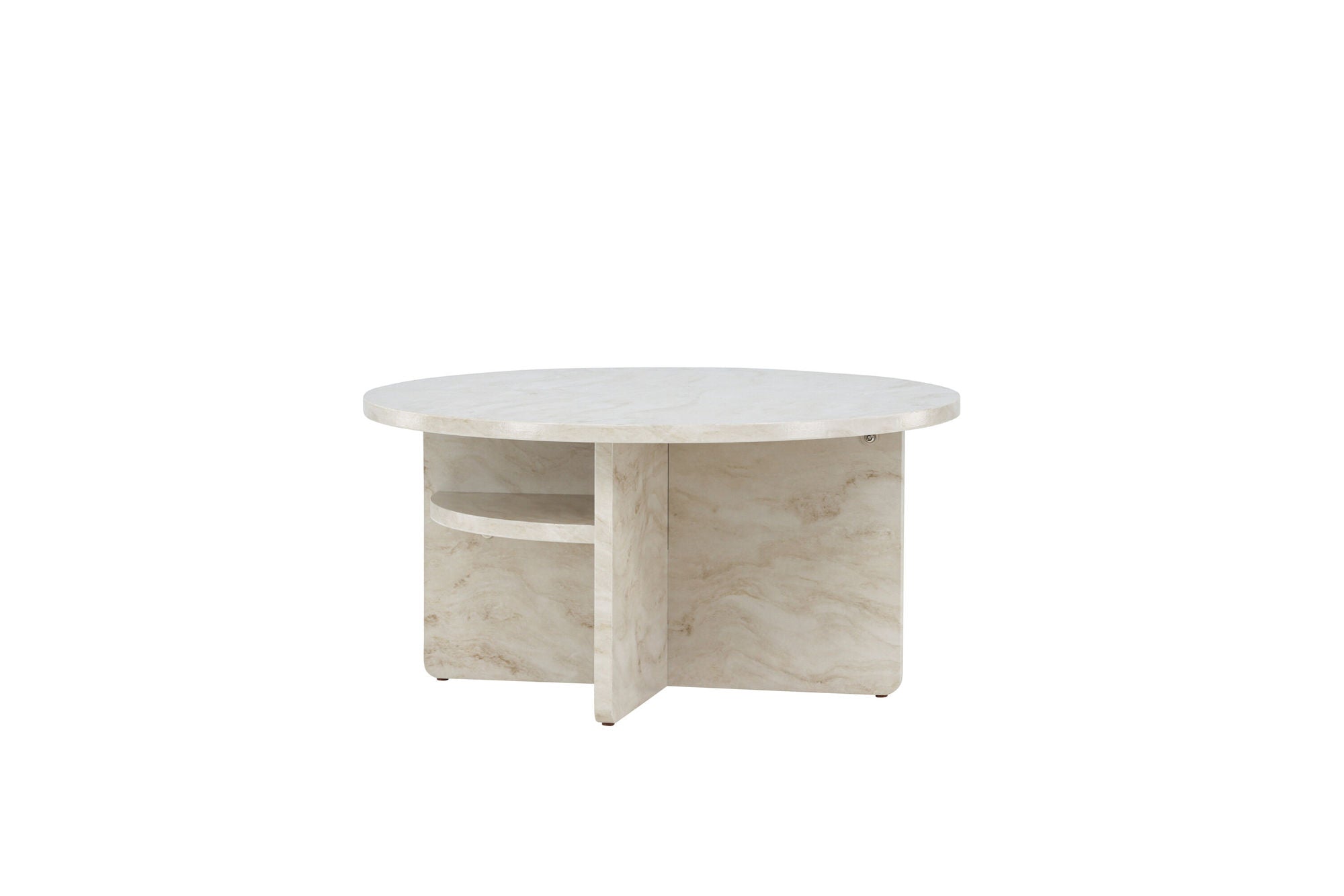 Venture Home Ålesund Coffe bord φ85 - Marble look /