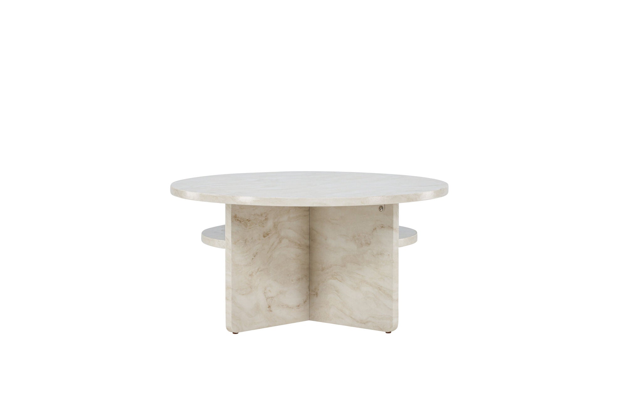 Venture Home Ålesund Coffe bord φ85 - Marble look /