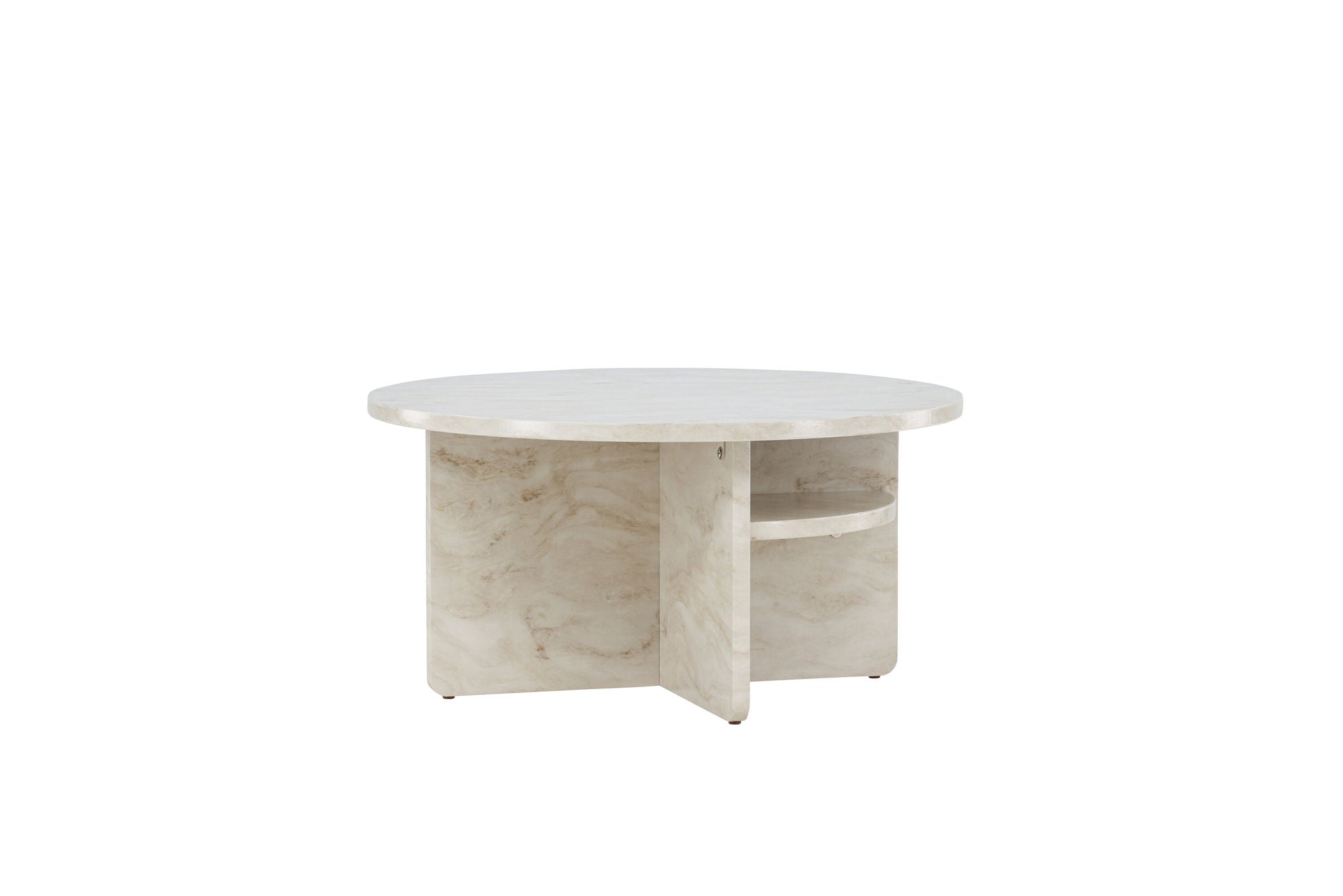 Venture Home Ålesund Coffe bord φ85 - Marble look /