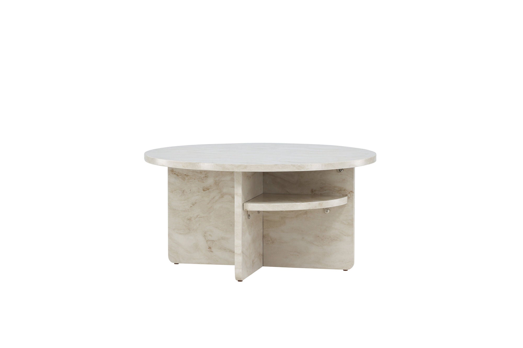 Venture Home Ålesund Coffe bord φ85 - Marble look /