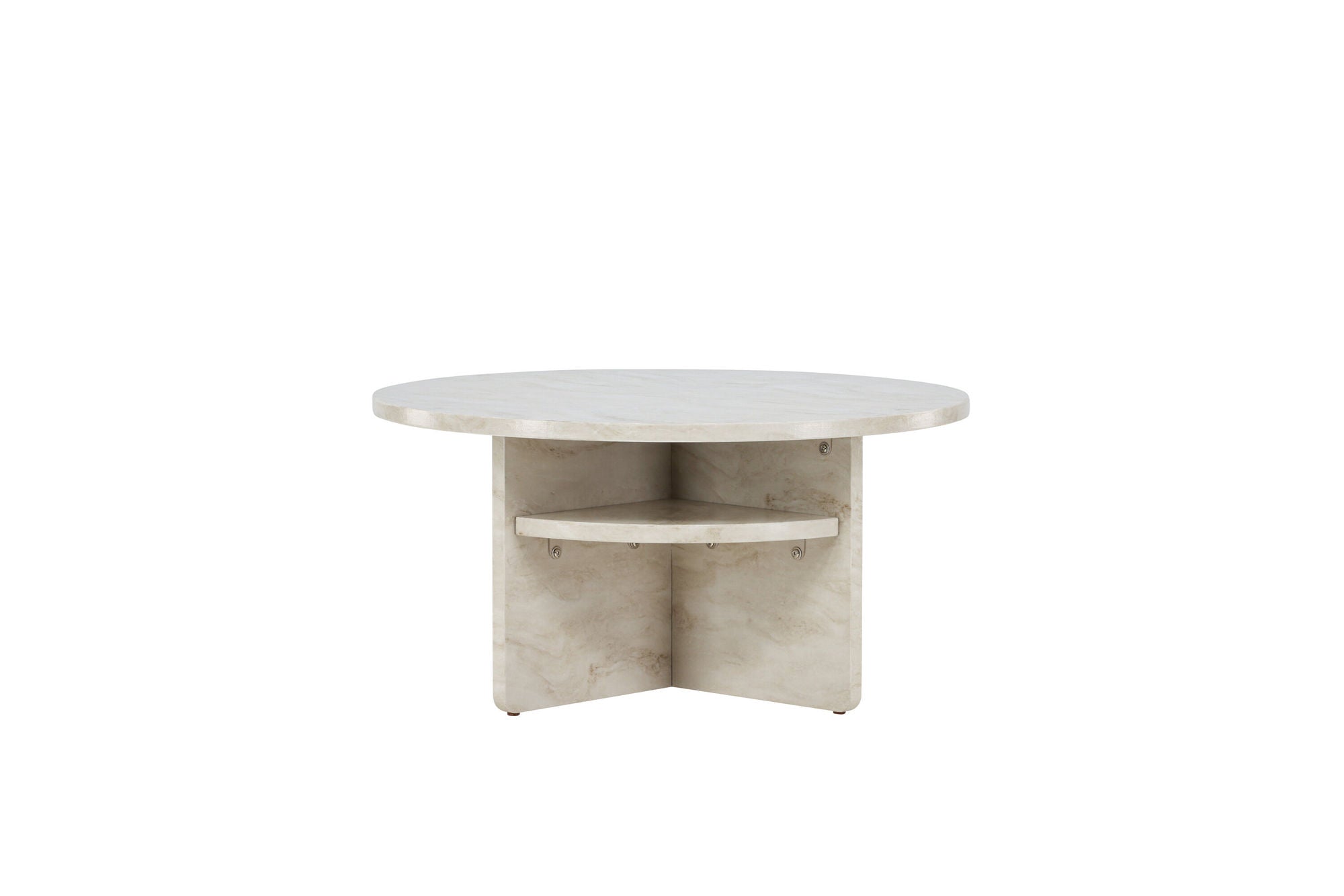 Venture Home Ålesund Coffe bord φ85 - Marble look /