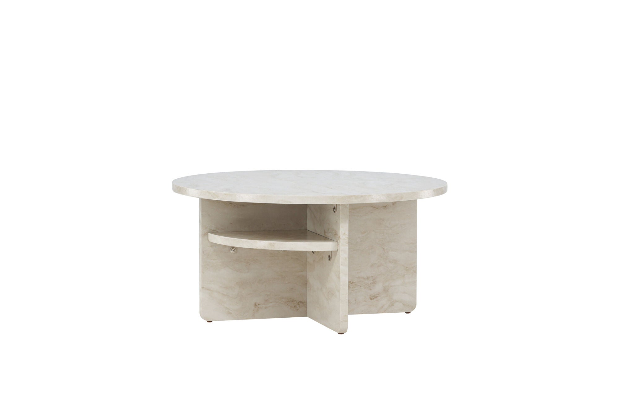 Venture Home Ålesund Coffe bord φ85 - Marble look /