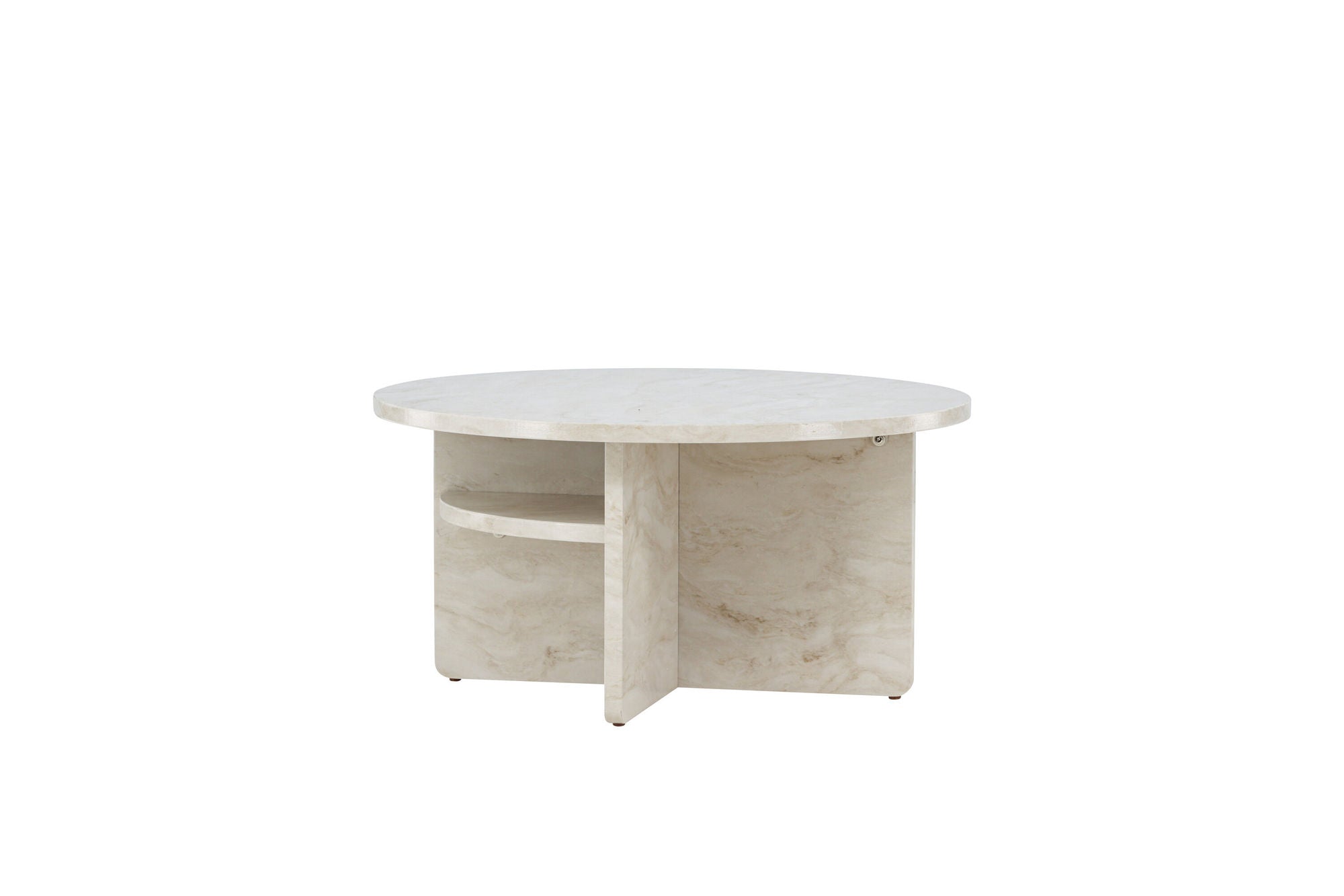 Venture Home Ålesund Coffe bord φ85 - Marble look /
