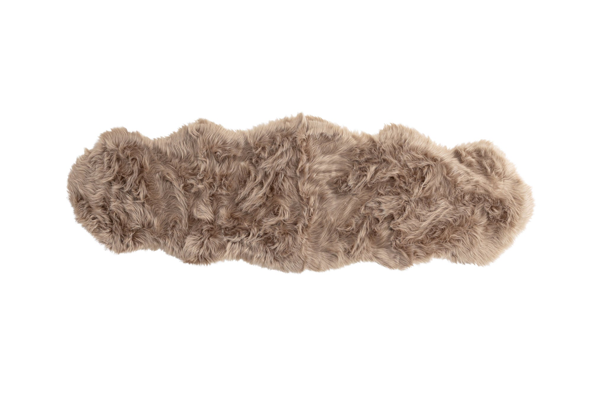Venture Home Katy Polyester Fake Fur - 180*55-  -Pläd-Brown