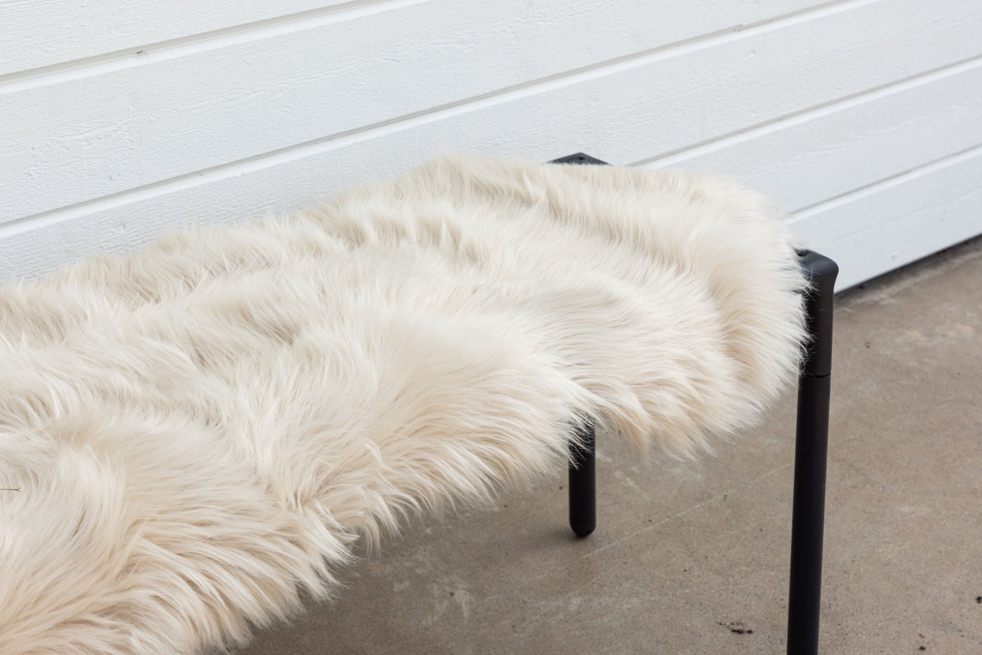 Venture Home Katy Polyester Fake Fur - 180*55-  -Pläd-Beige