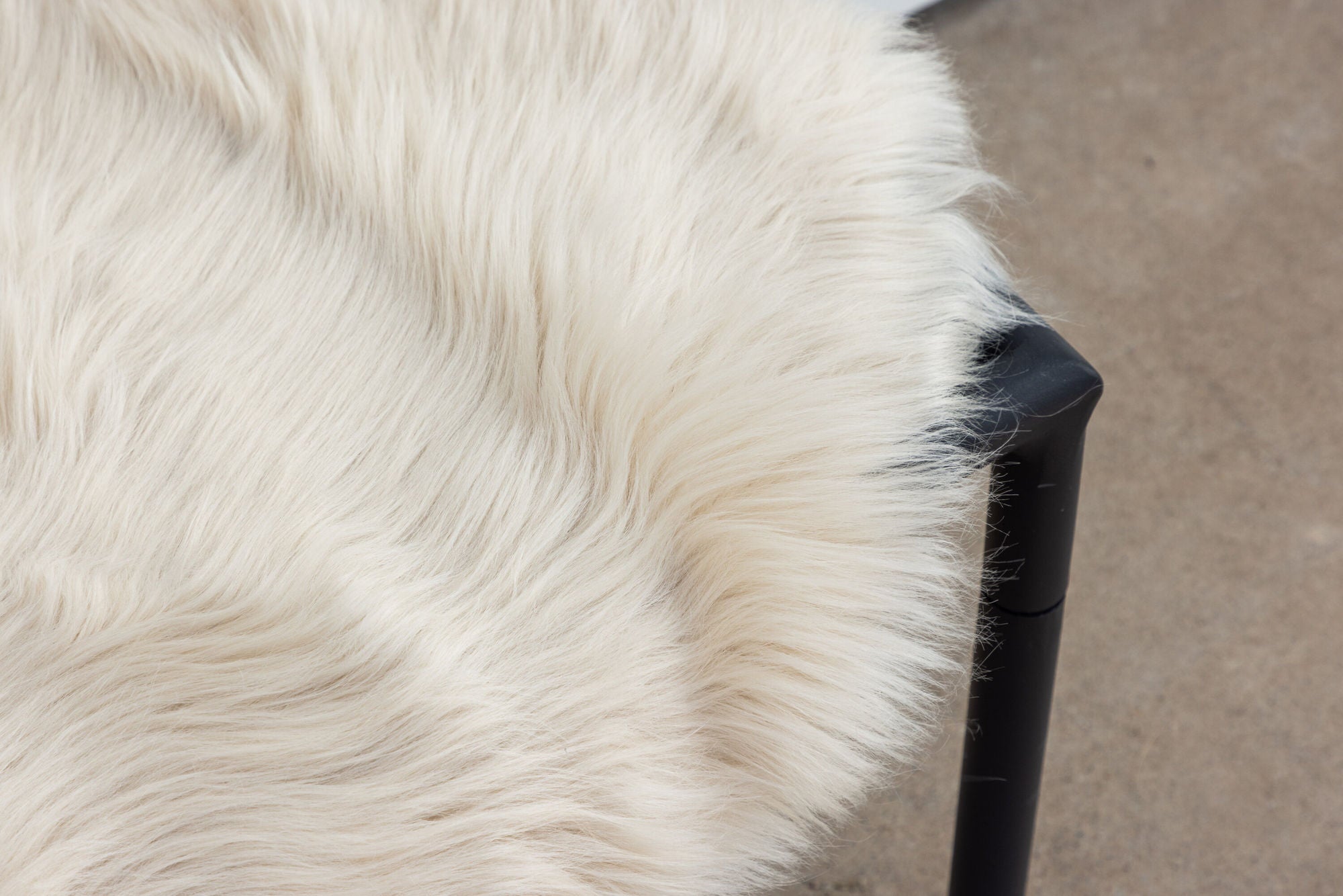 Venture Home Katy Polyester Fake Fur - 180*55-  -Pläd-Beige