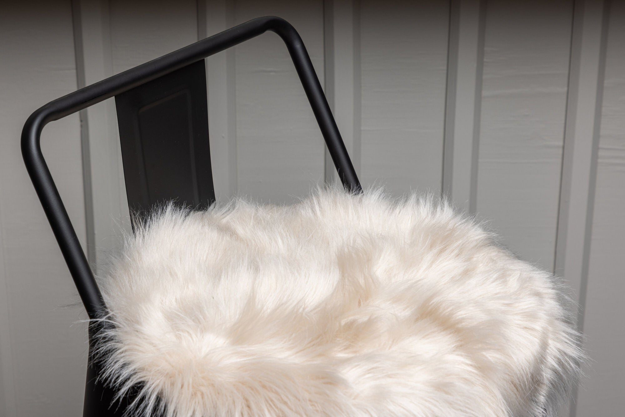 Venture Home Katy Polyester Fake Fur - 34*34- -rund-Beige