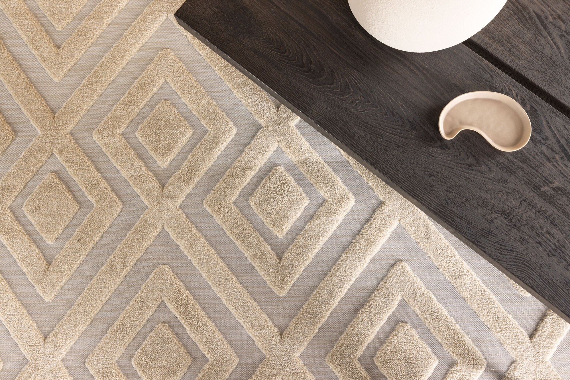 Venture Home Pia Polyester Shaggy - 230*160-  -Rectangular-Beige