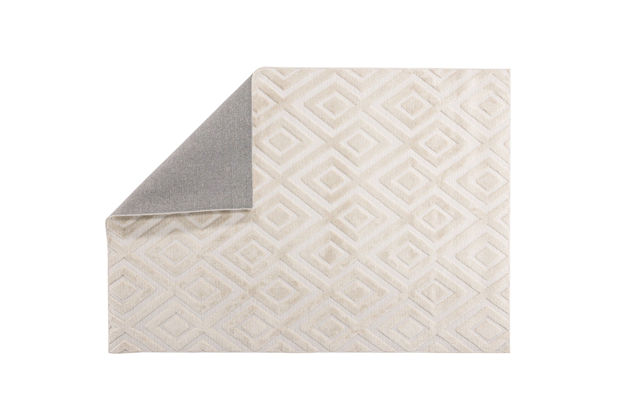 Venture Home Pia Polyester Shaggy - 290*200-  -Rectangular-White